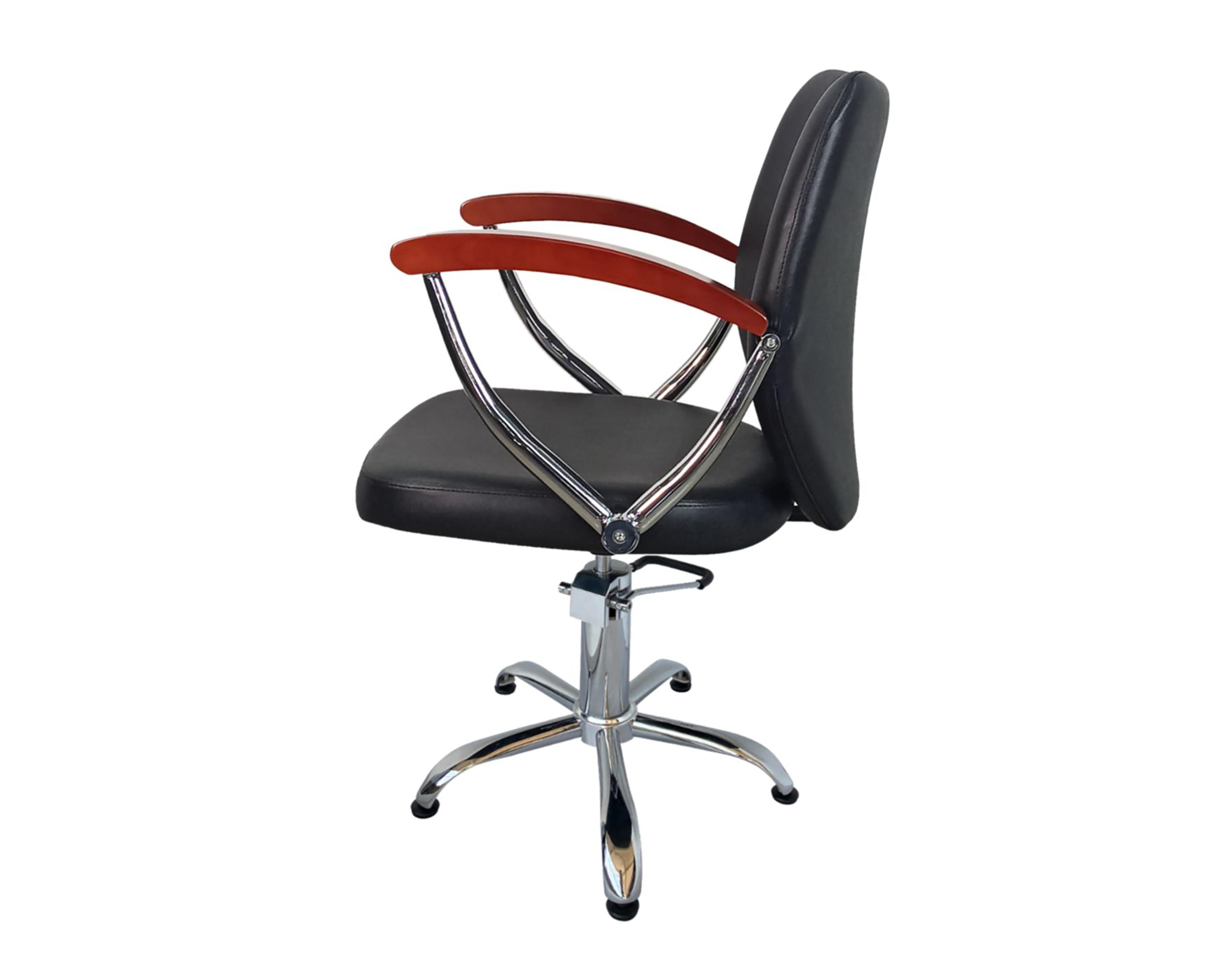 Foto 4 pulgar | Silla para Corte de Cabello Letmex Negra