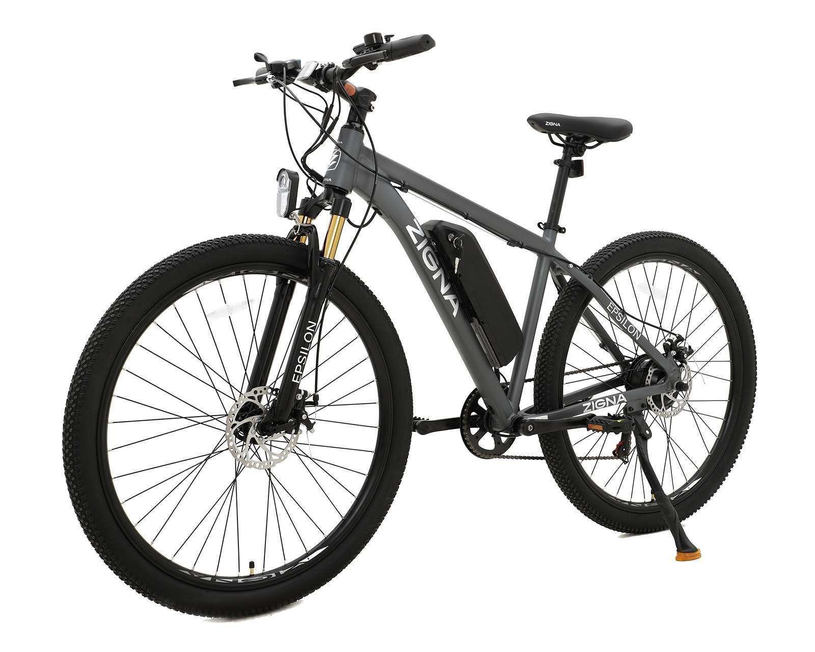 Foto 4 pulgar | Bicicleta Eléctrica Zigna Epsilon 29" Gris
