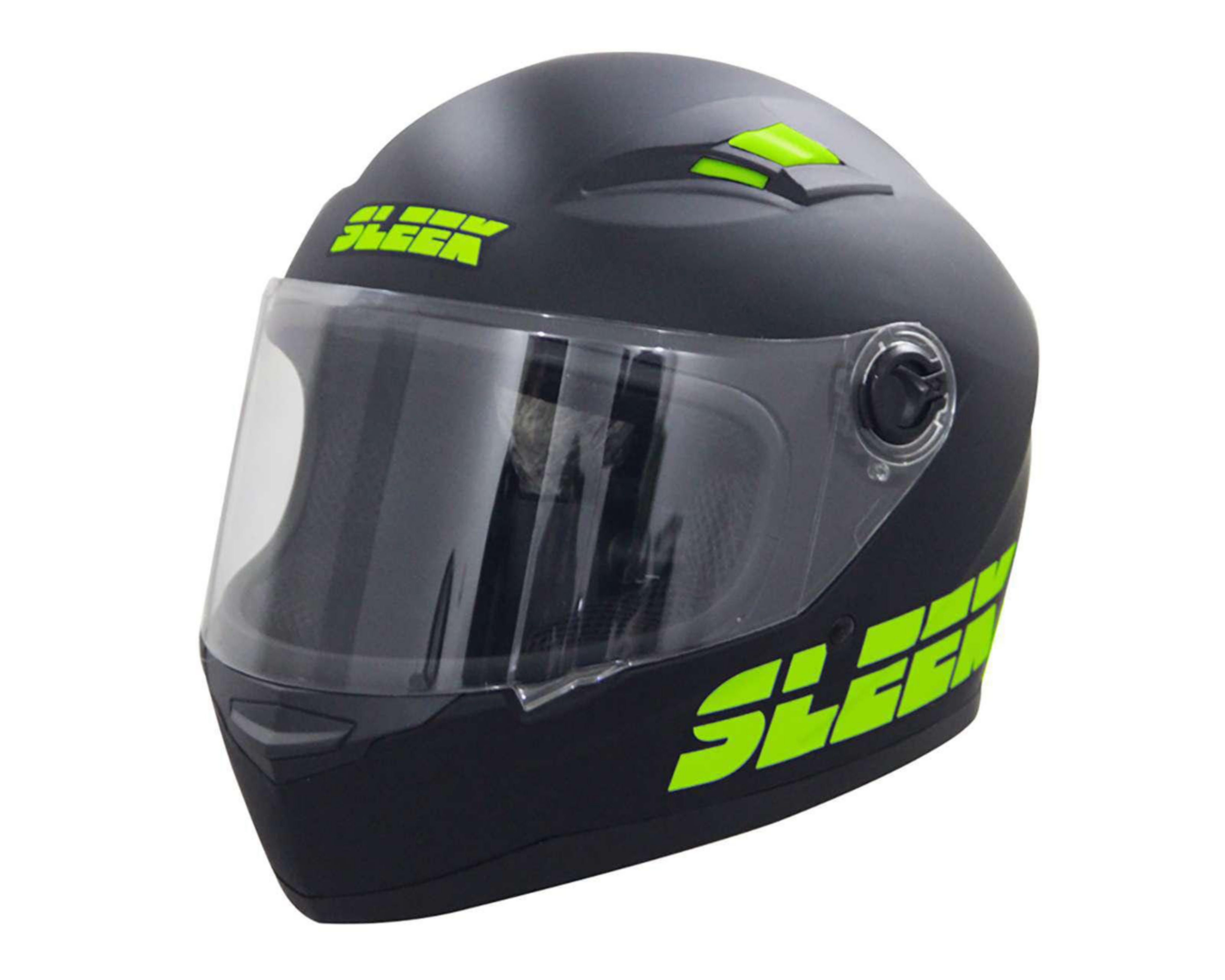 Casco para Motociclista Sleek Extragrande Verde