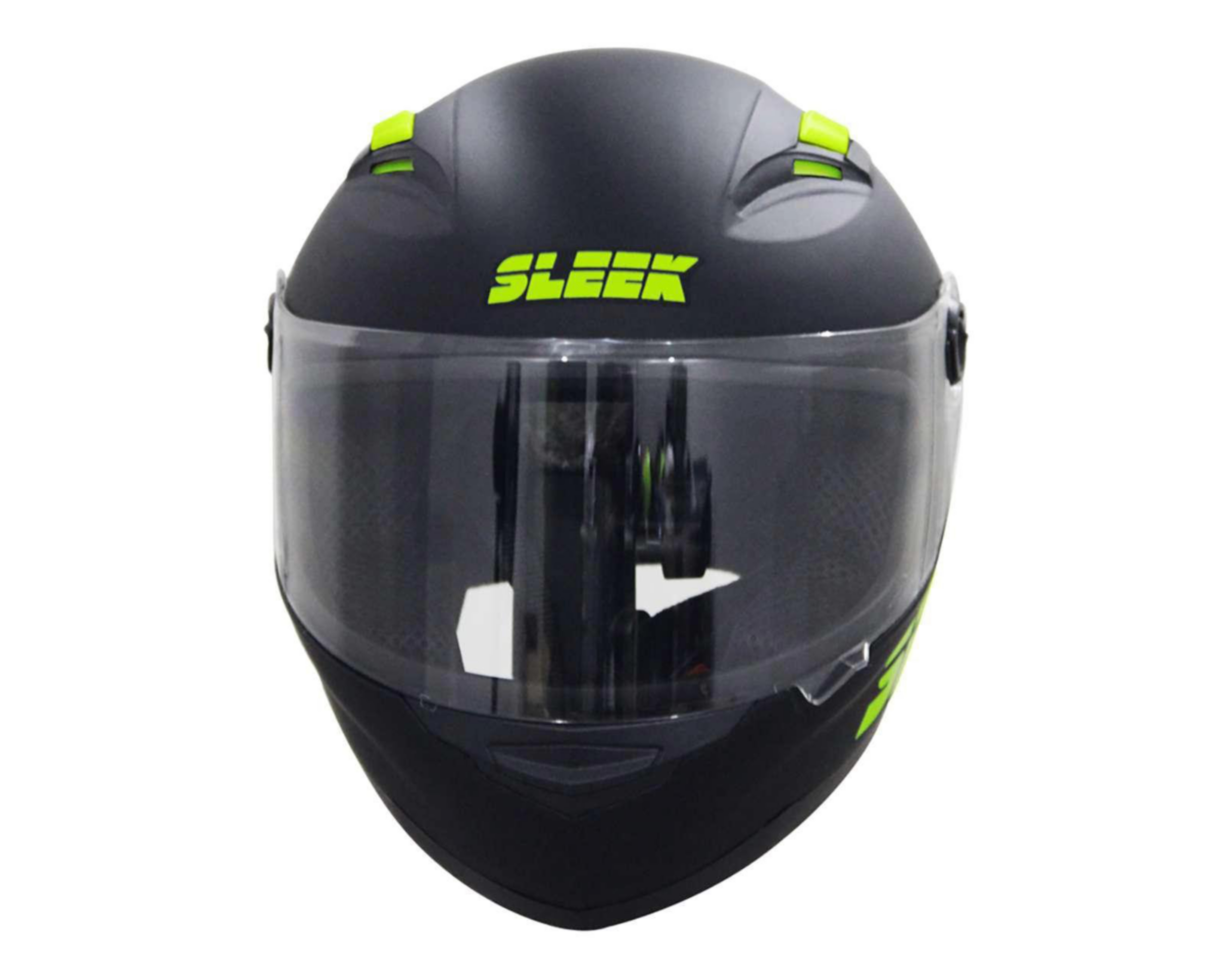 Foto 6 pulgar | Casco para Motociclista Sleek Extragrande Verde