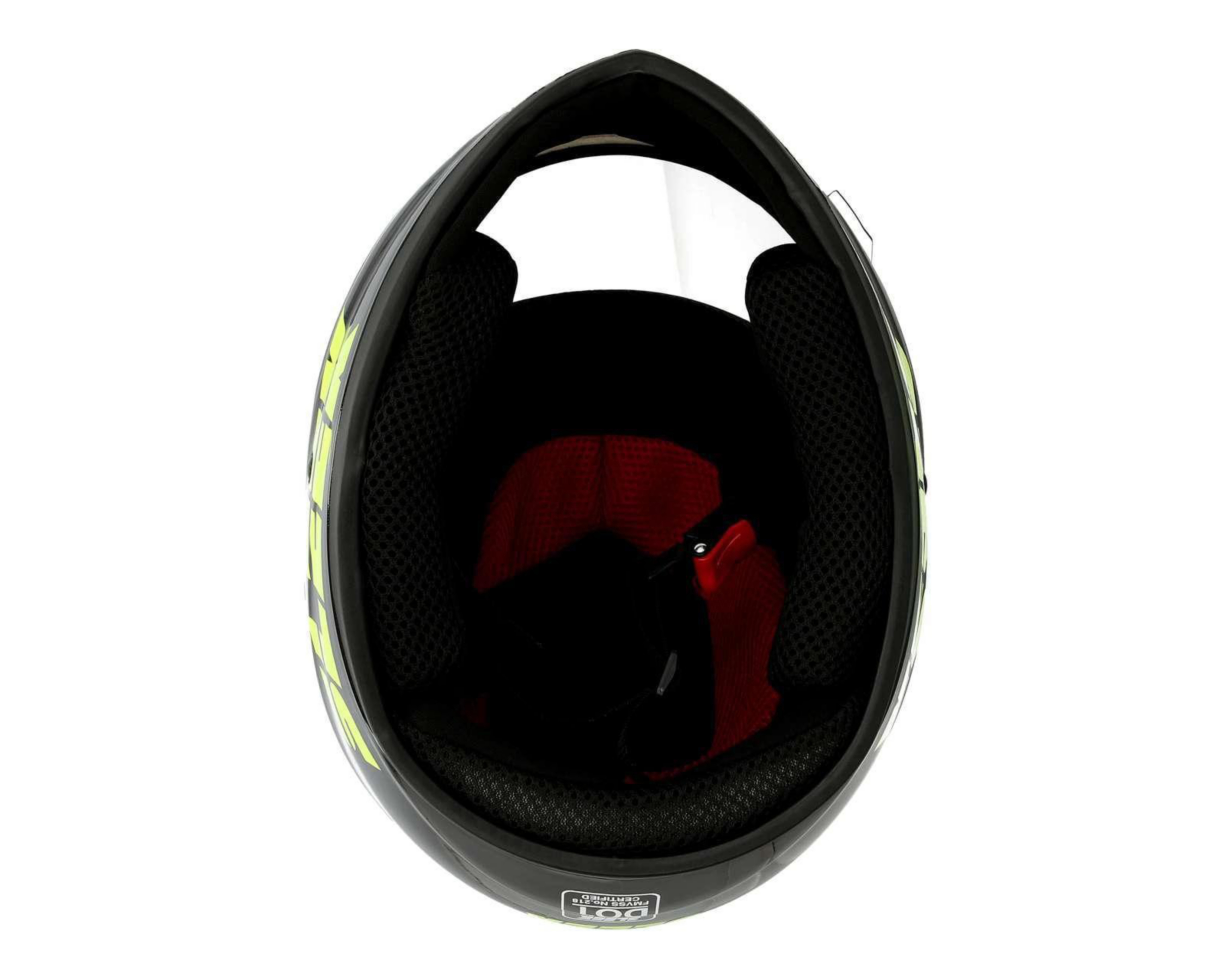 Foto 7 | Casco para Motociclista Sleek Extragrande Verde