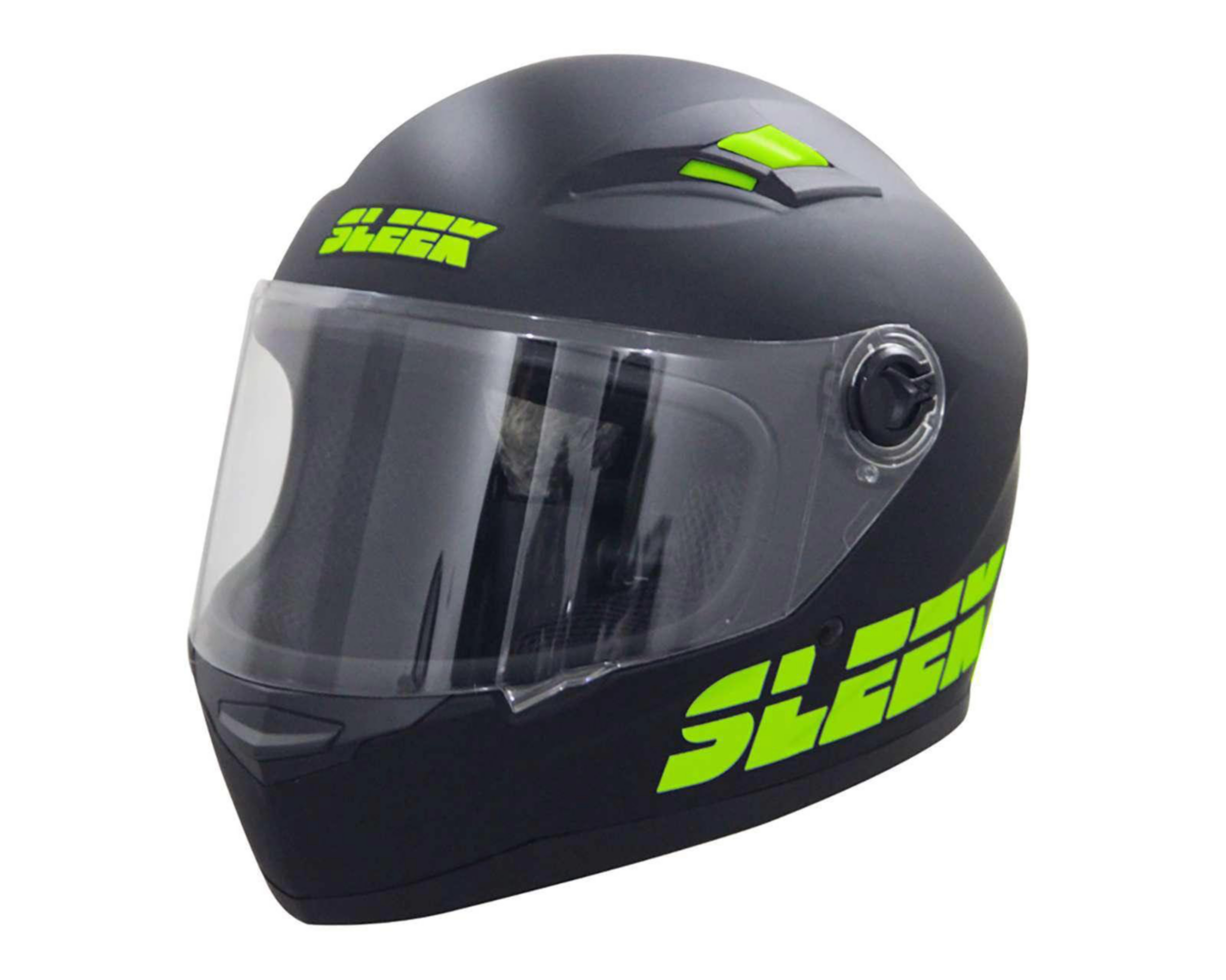 Casco para Motociclista Sleek Mediano Negro $399