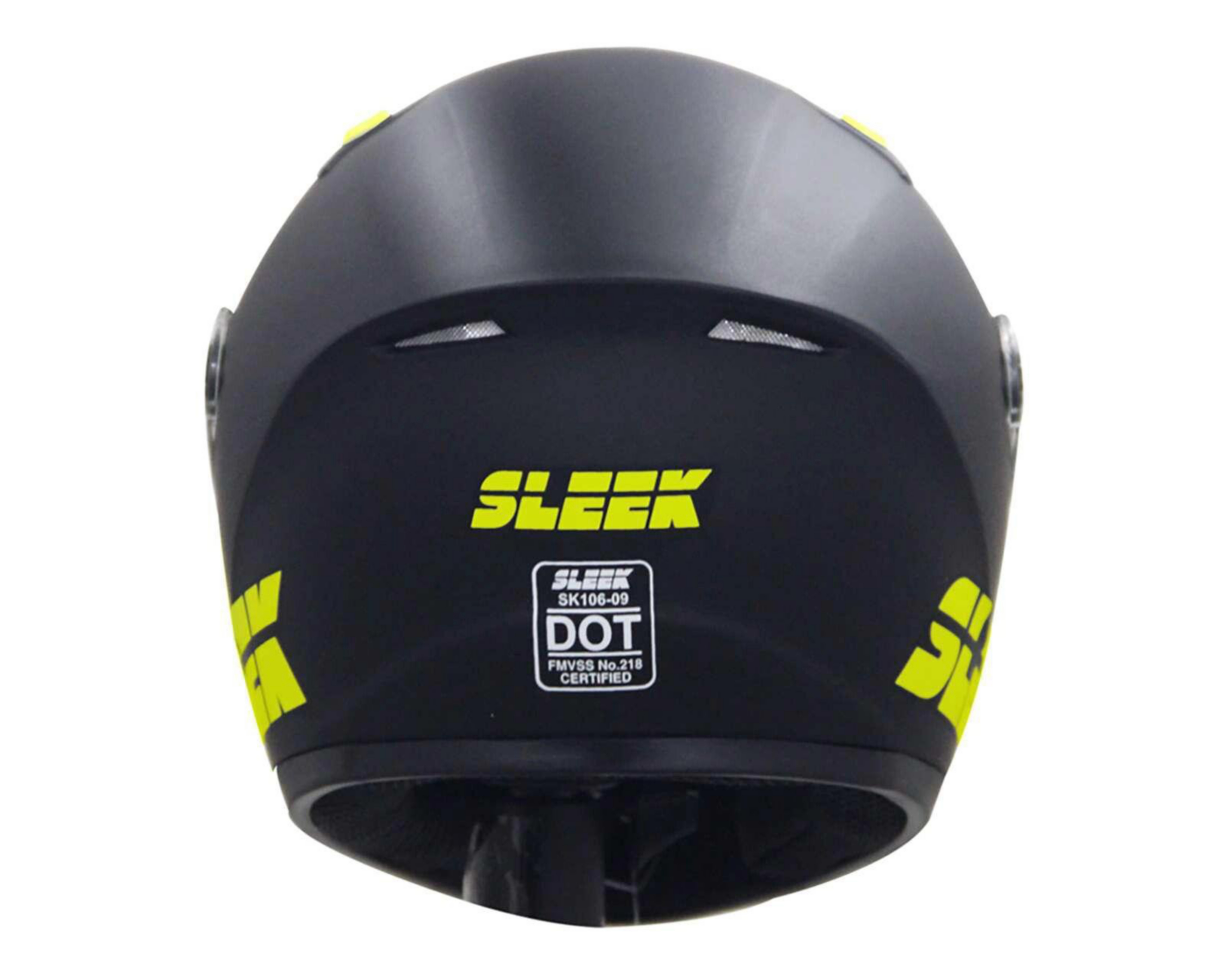 Foto 4 pulgar | Casco para Motociclista Sleek Grande Negro