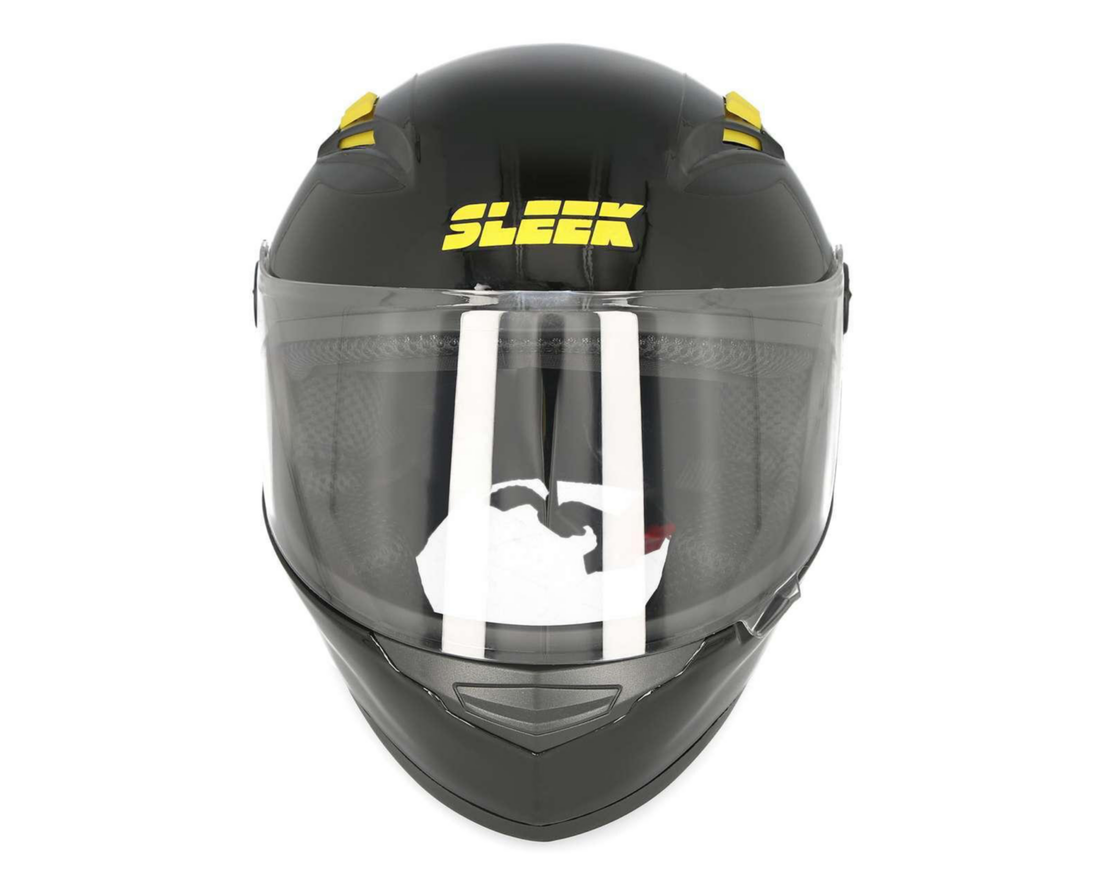 Foto 7 pulgar | Casco para Motociclista Sleek Grande Negro