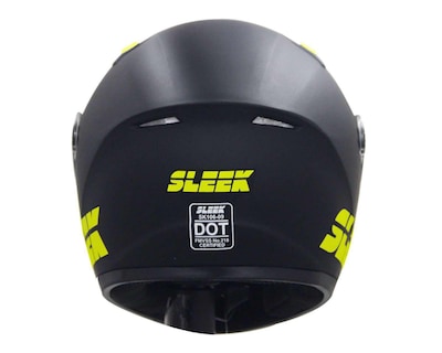 Foto 3 | Casco para Motociclista Sleek Mediano Negro
