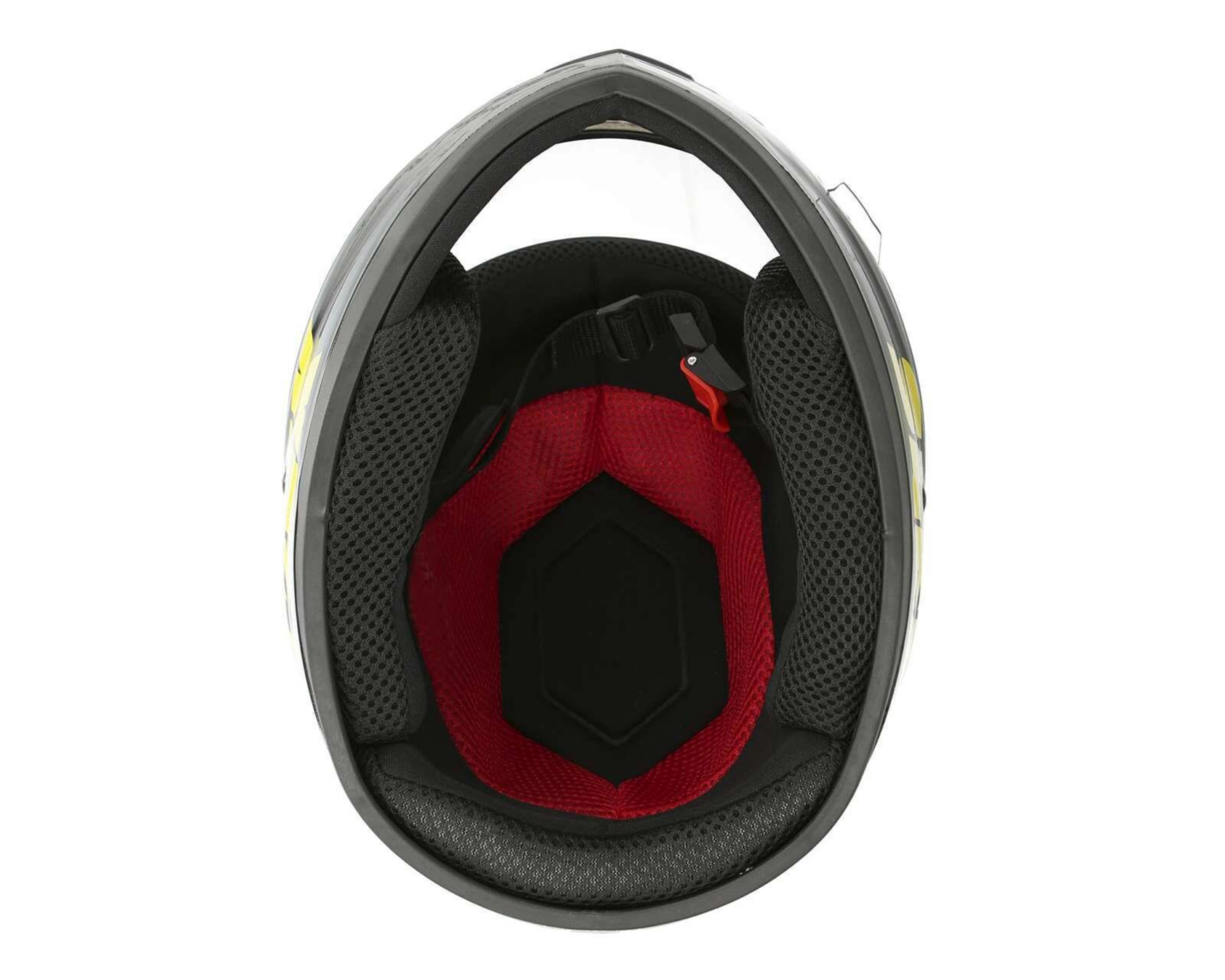 Foto 8 pulgar | Casco para Motociclista Sleek Mediano Negro