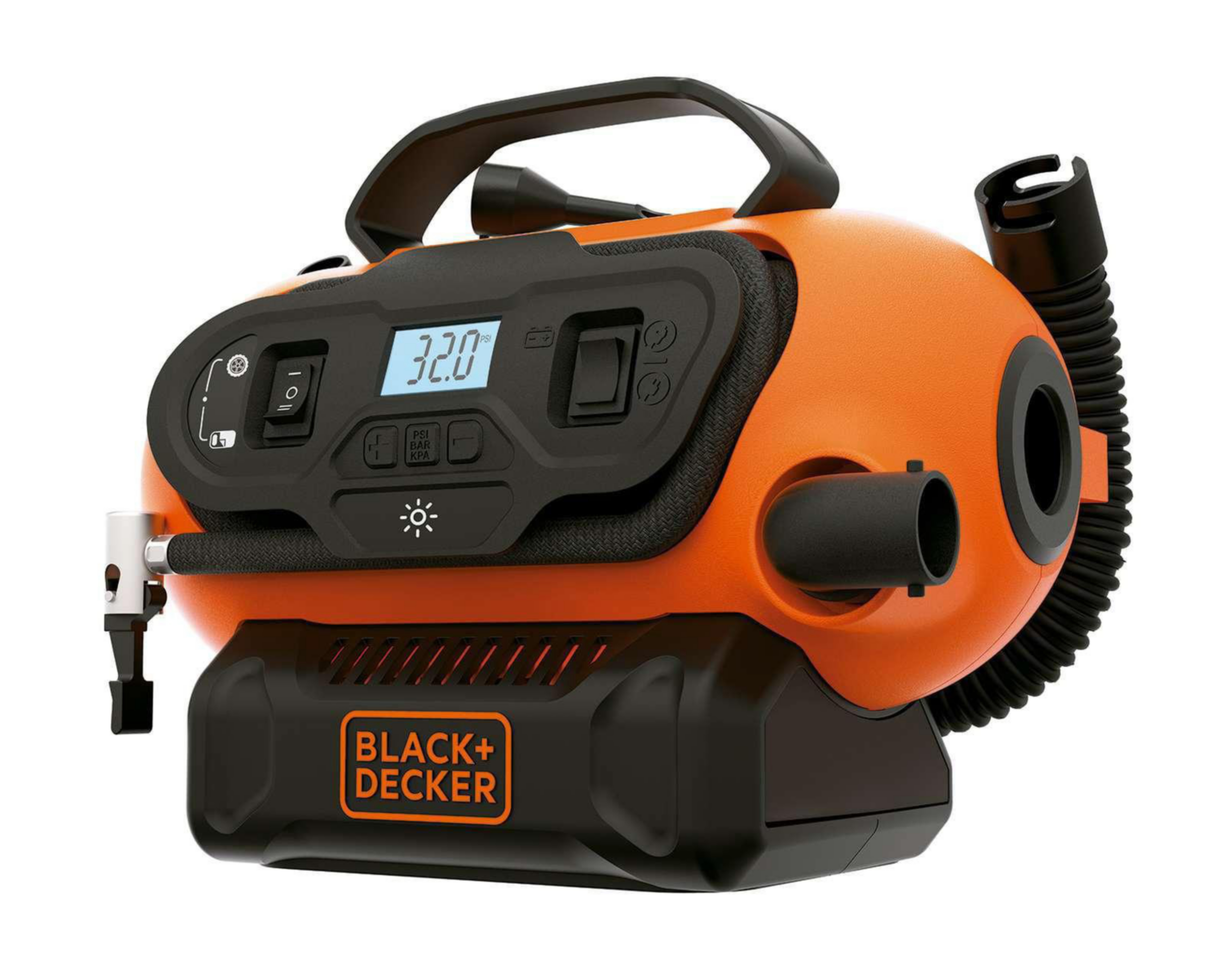 Inflador Multipropósito Digital Black+Decker BDINF20