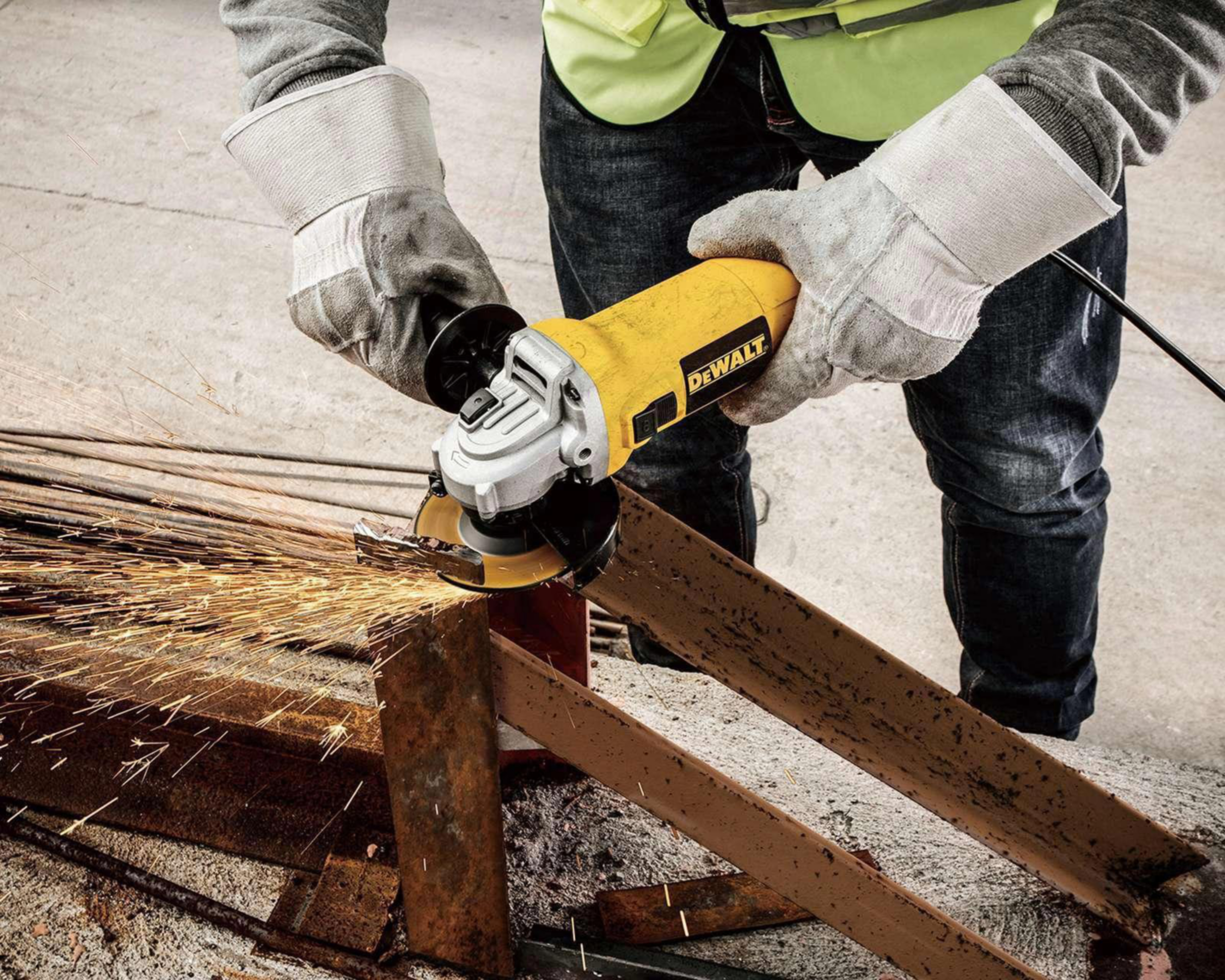 Foto 5 pulgar | Esmeriladora Dewalt DWE4010-B3 Angular 4