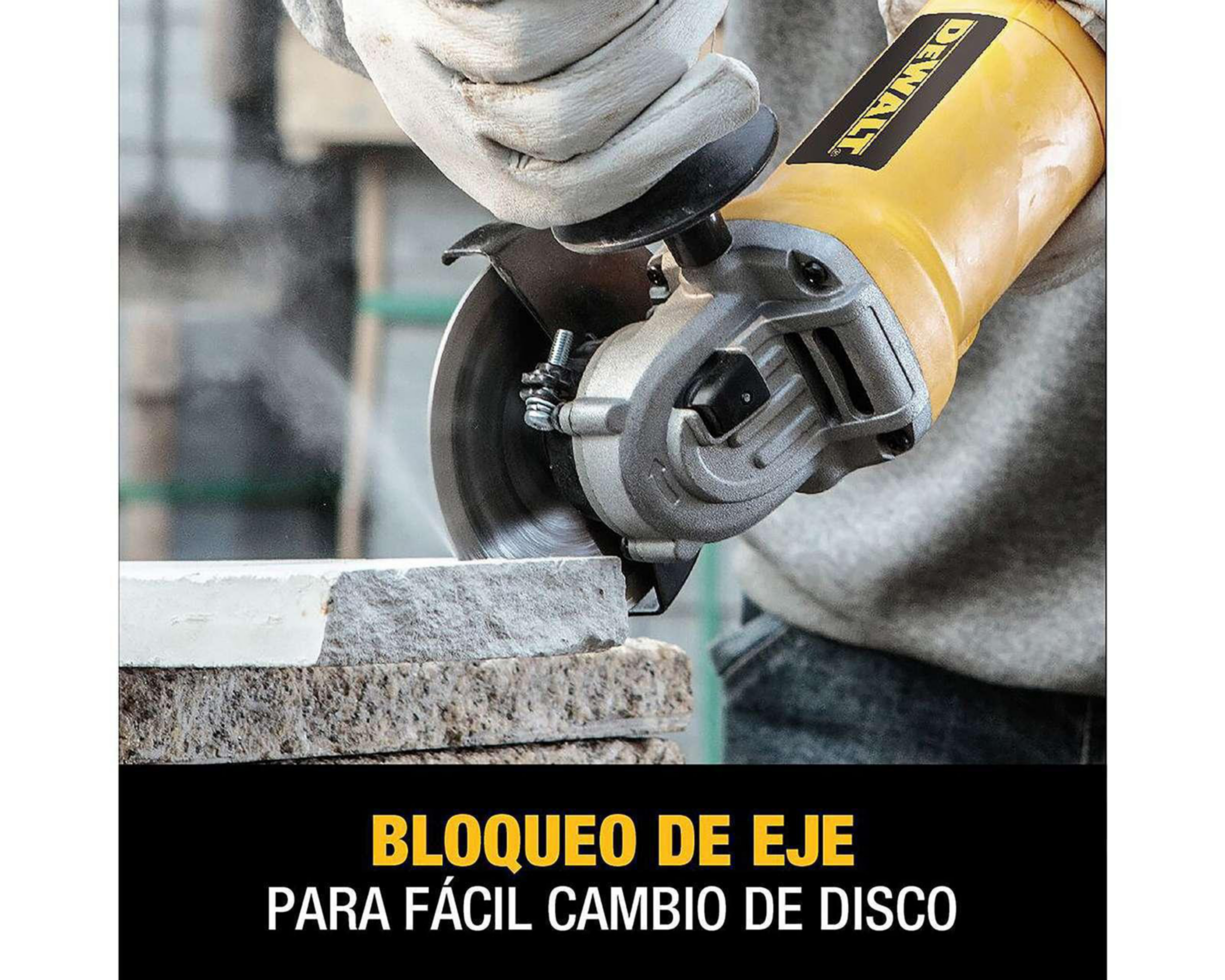 Foto 10 pulgar | Esmeriladora Dewalt DWE4010-B3 Angular 4