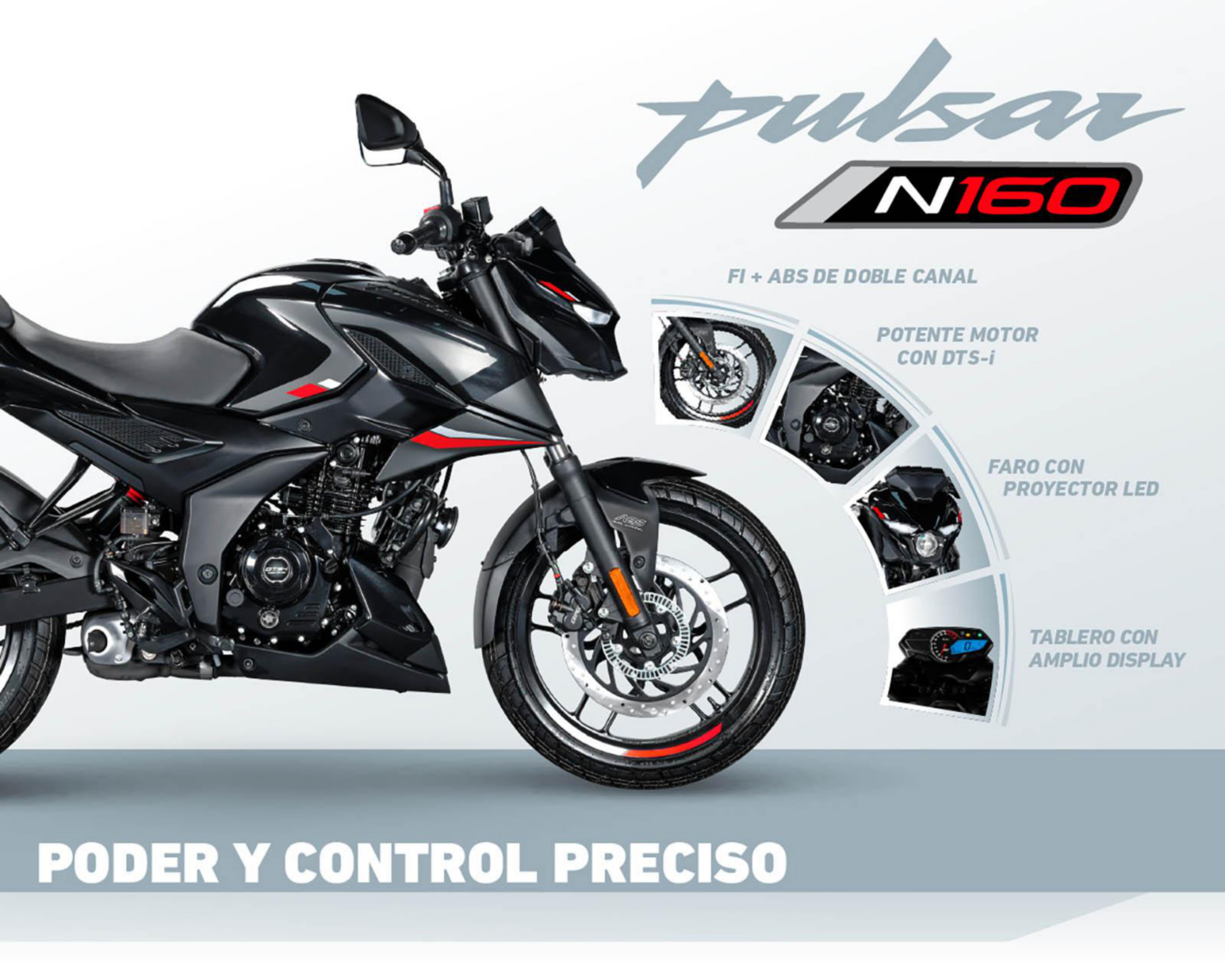 Foto 8 pulgar | Motocicleta Bajaj Pulsar N 160 cc 2024