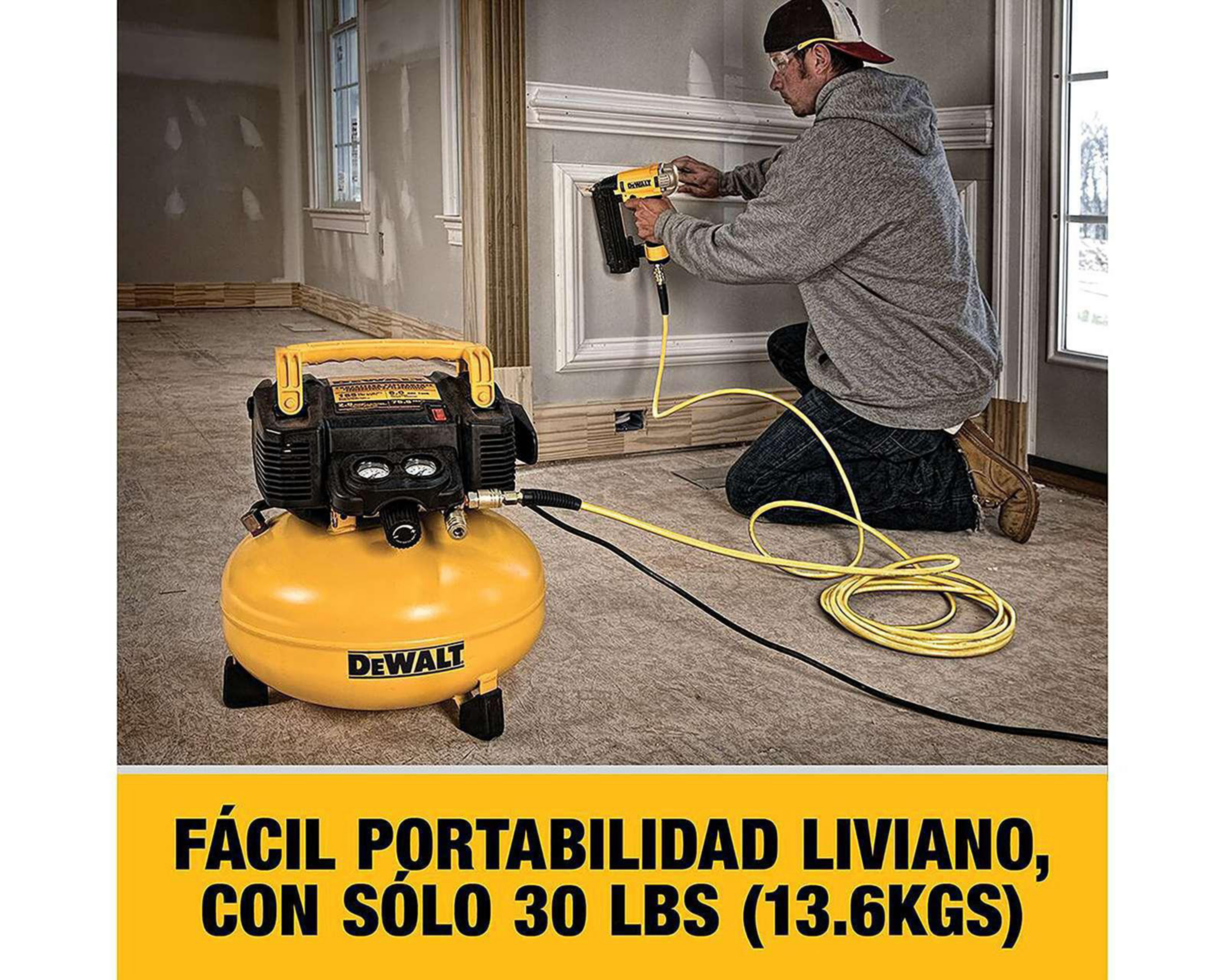 Foto 7 pulgar | Compresor de Aire Dewalt Hamburgues