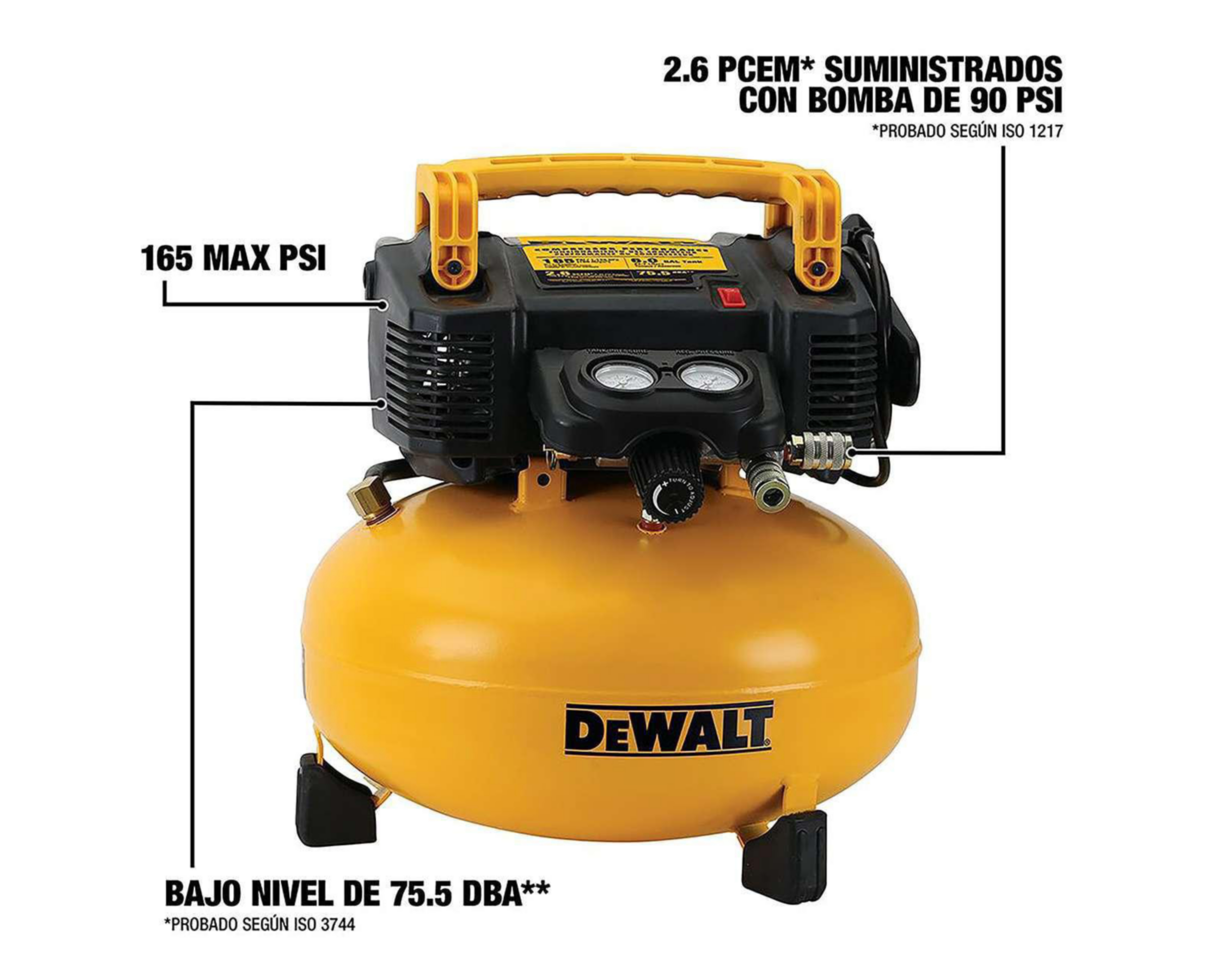 Foto 9 pulgar | Compresor de Aire Dewalt Hamburgues