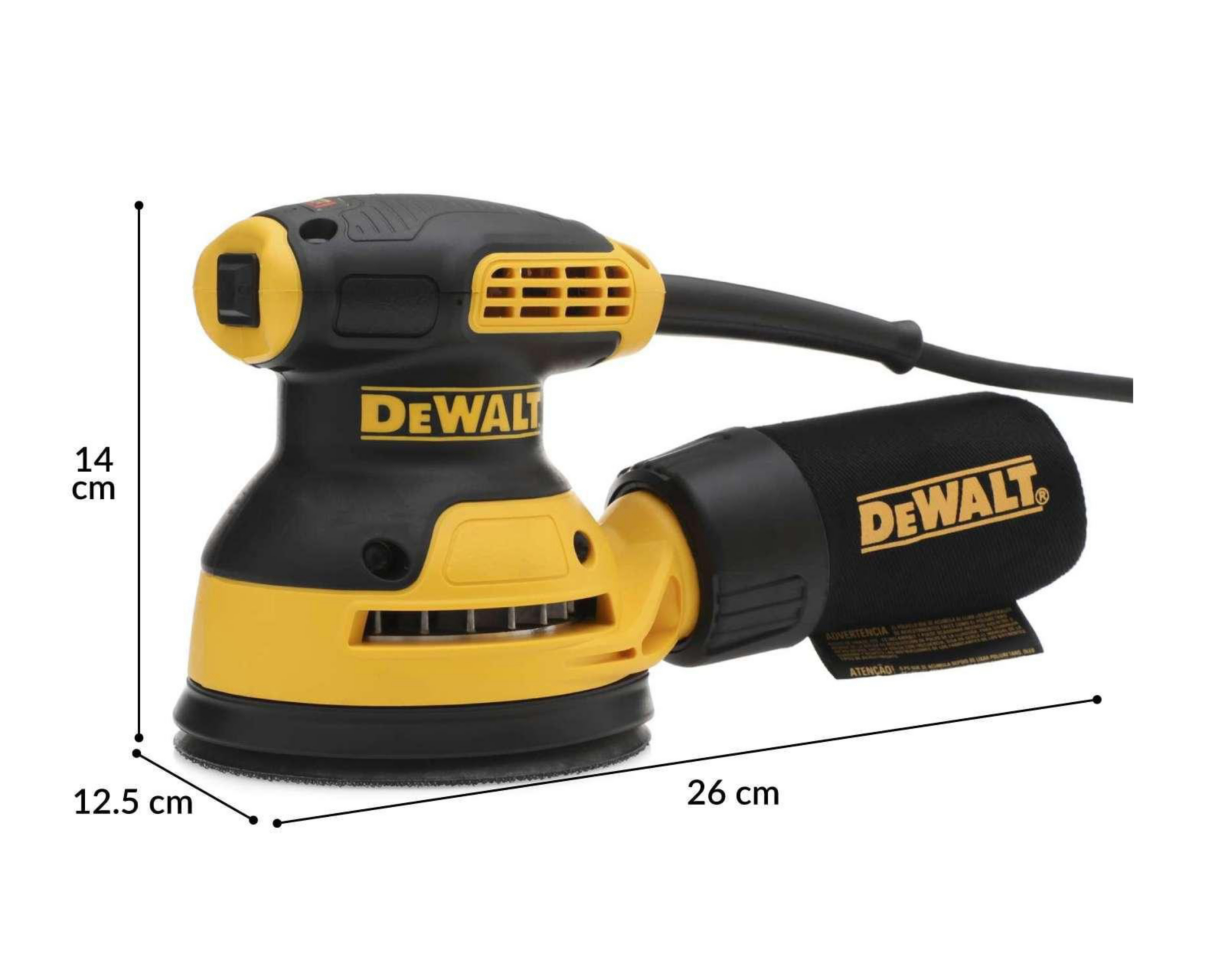 Foto 5 pulgar | Lijadora Orbital Dewalt DWE6421-B3 280 W