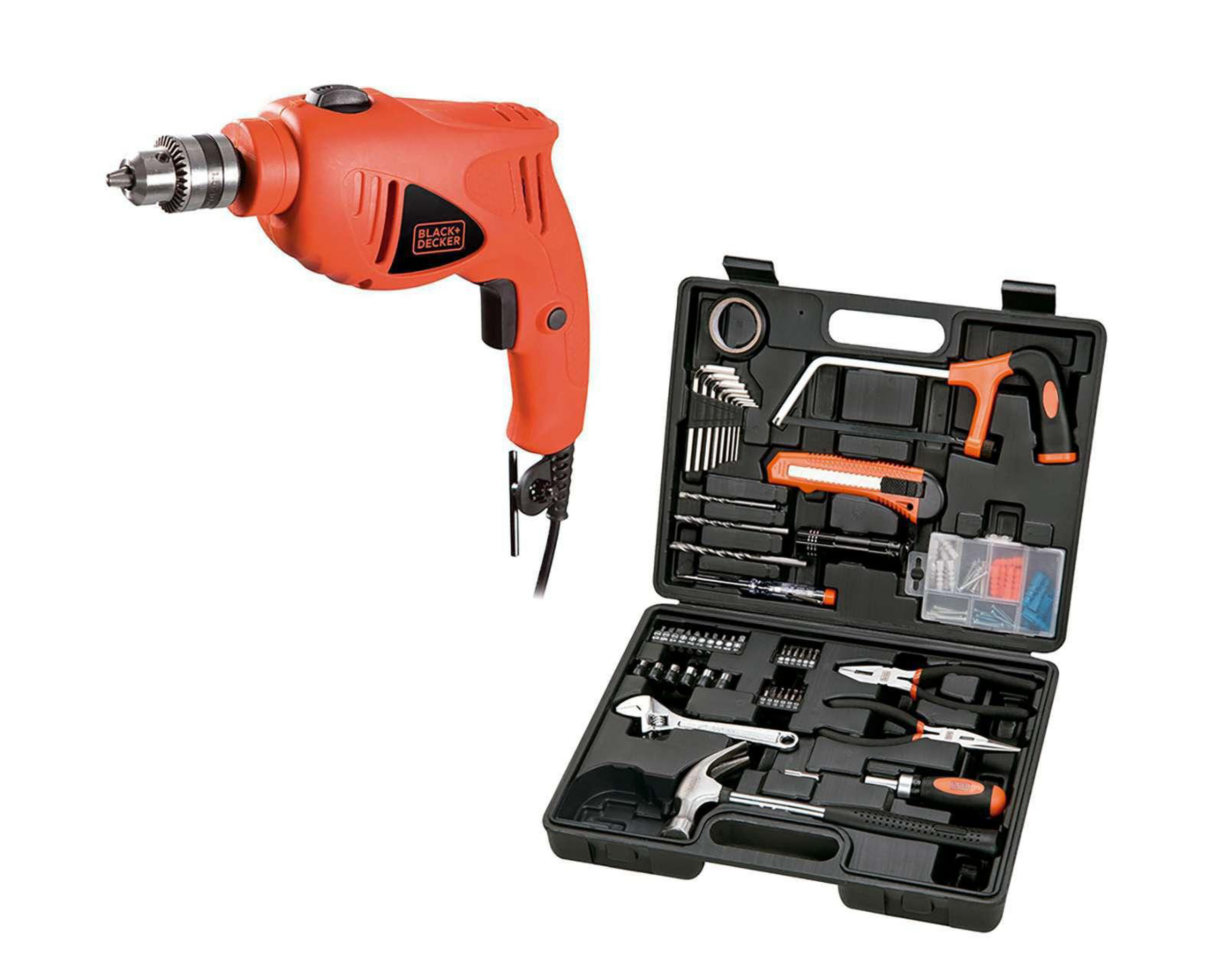 Foto 3 pulgar | Rotomartillo con Herramientas Black+Decker PAMXHDBMT107 550 W