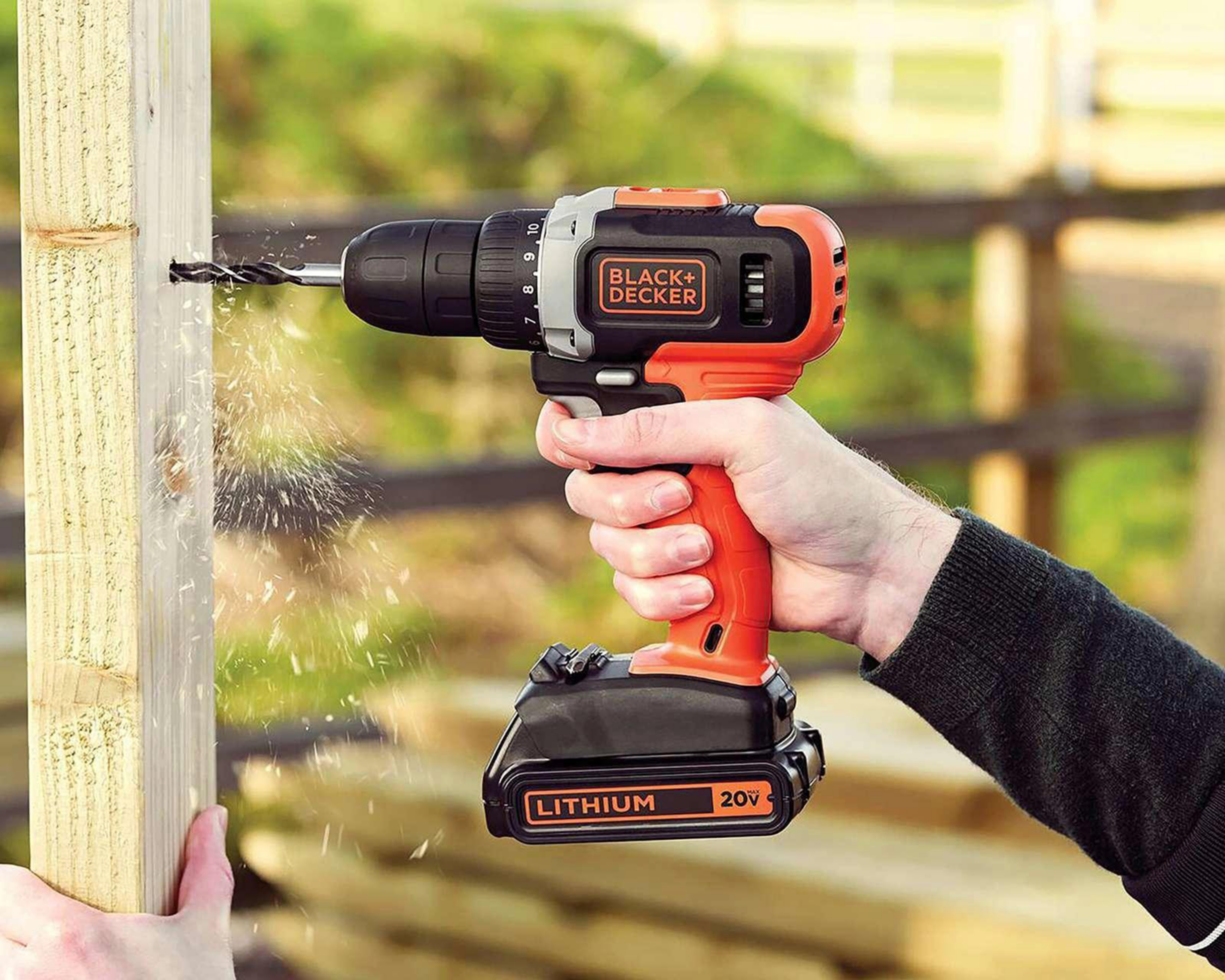 Foto 11 pulgar | Taladro Inalámbrico Black+Decker BCD703C1-B3 20V