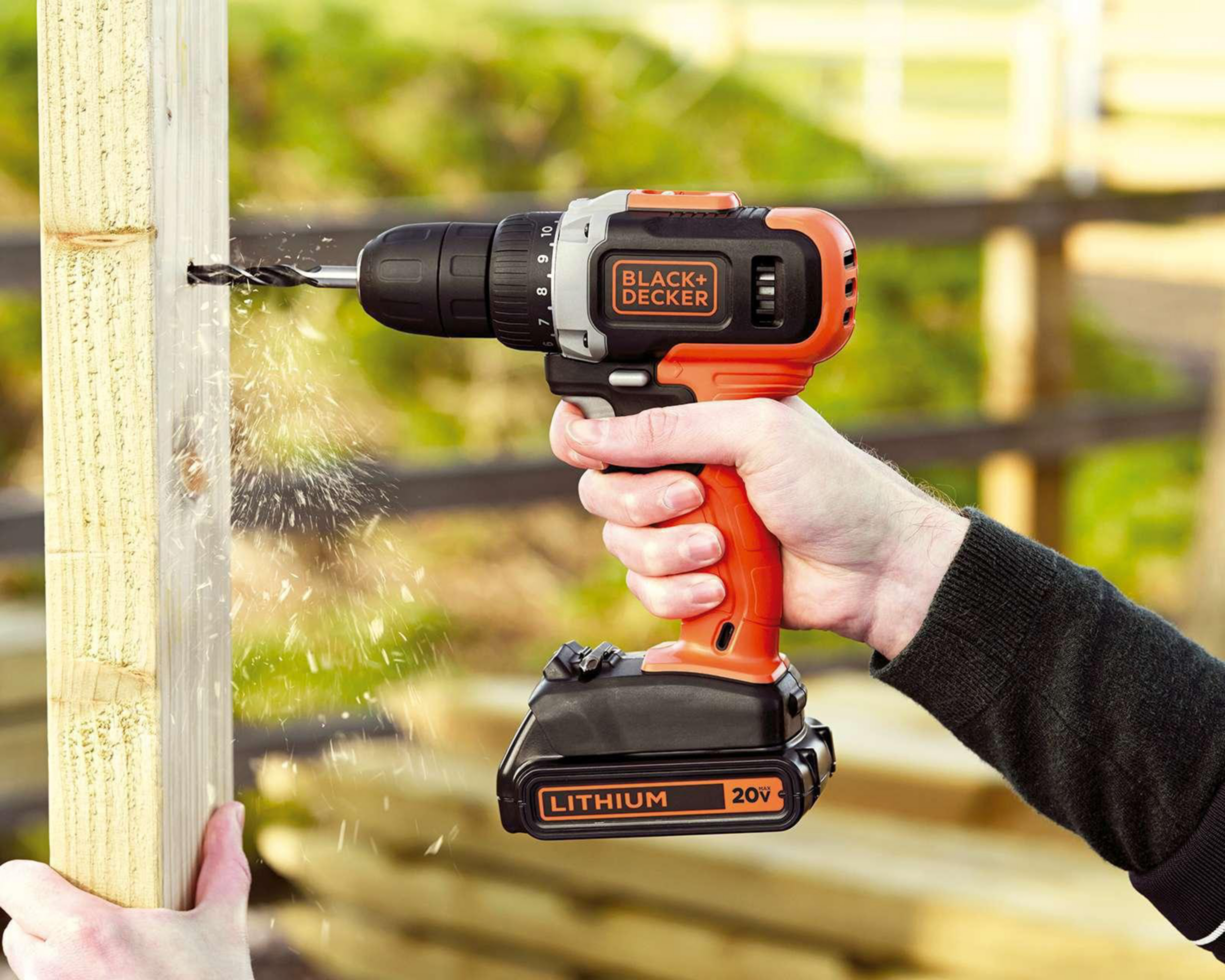 Foto 6 | Taladro Inalámbrico Black+Decker BCD703C1-B3 20V