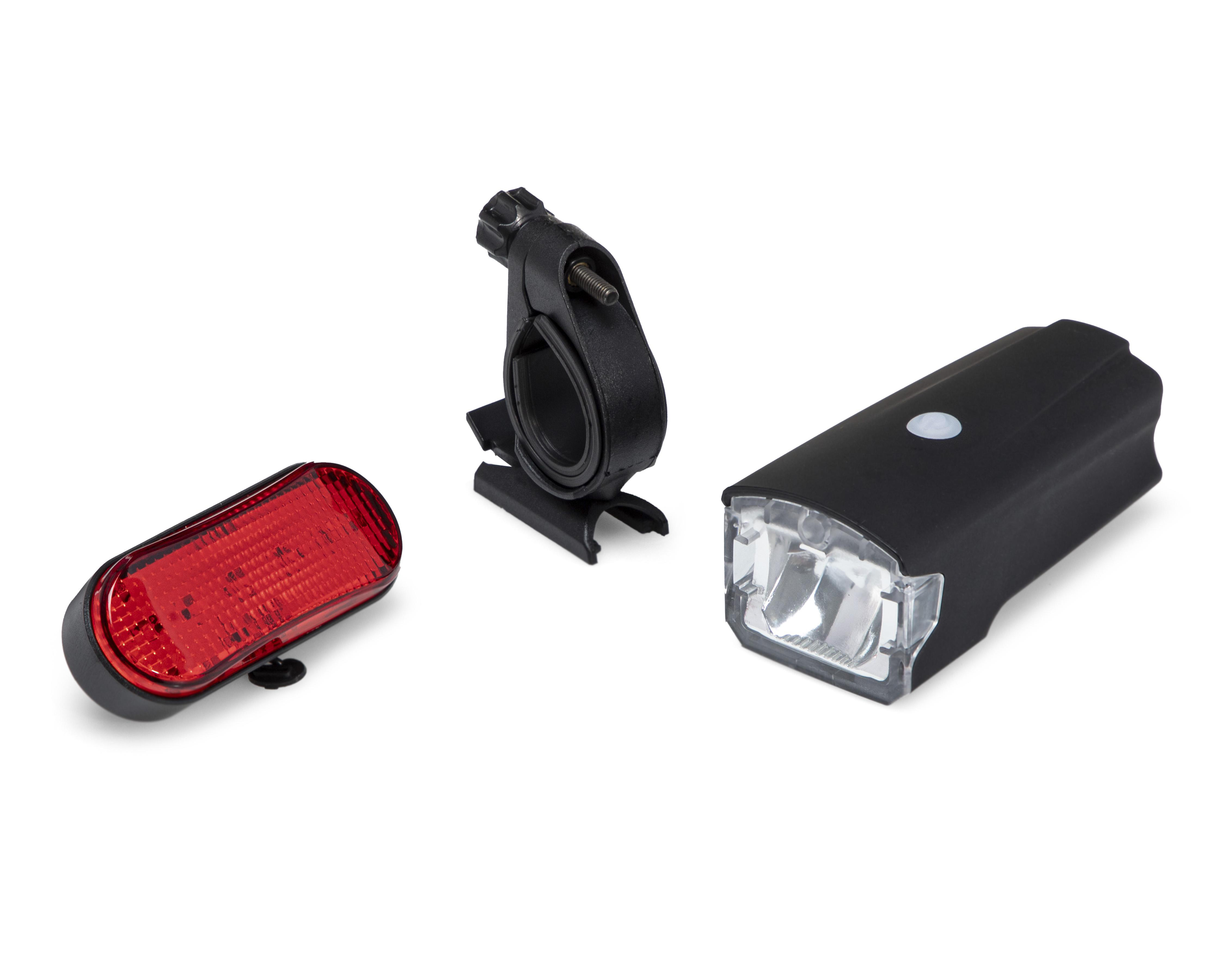 Lámpara Delantera y Trasera Zigna Negra $499