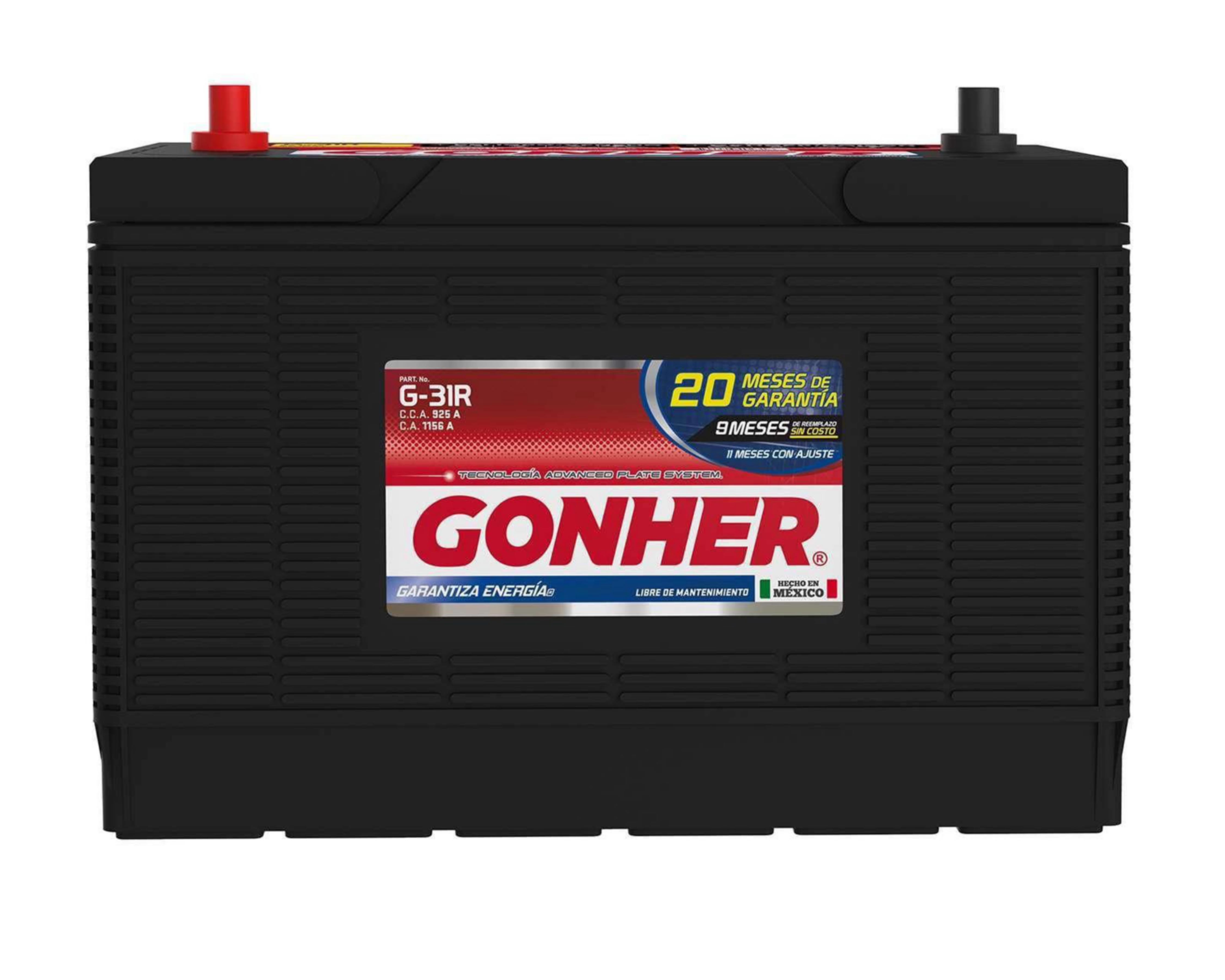 Acumulador Gonher G-31R $4,199