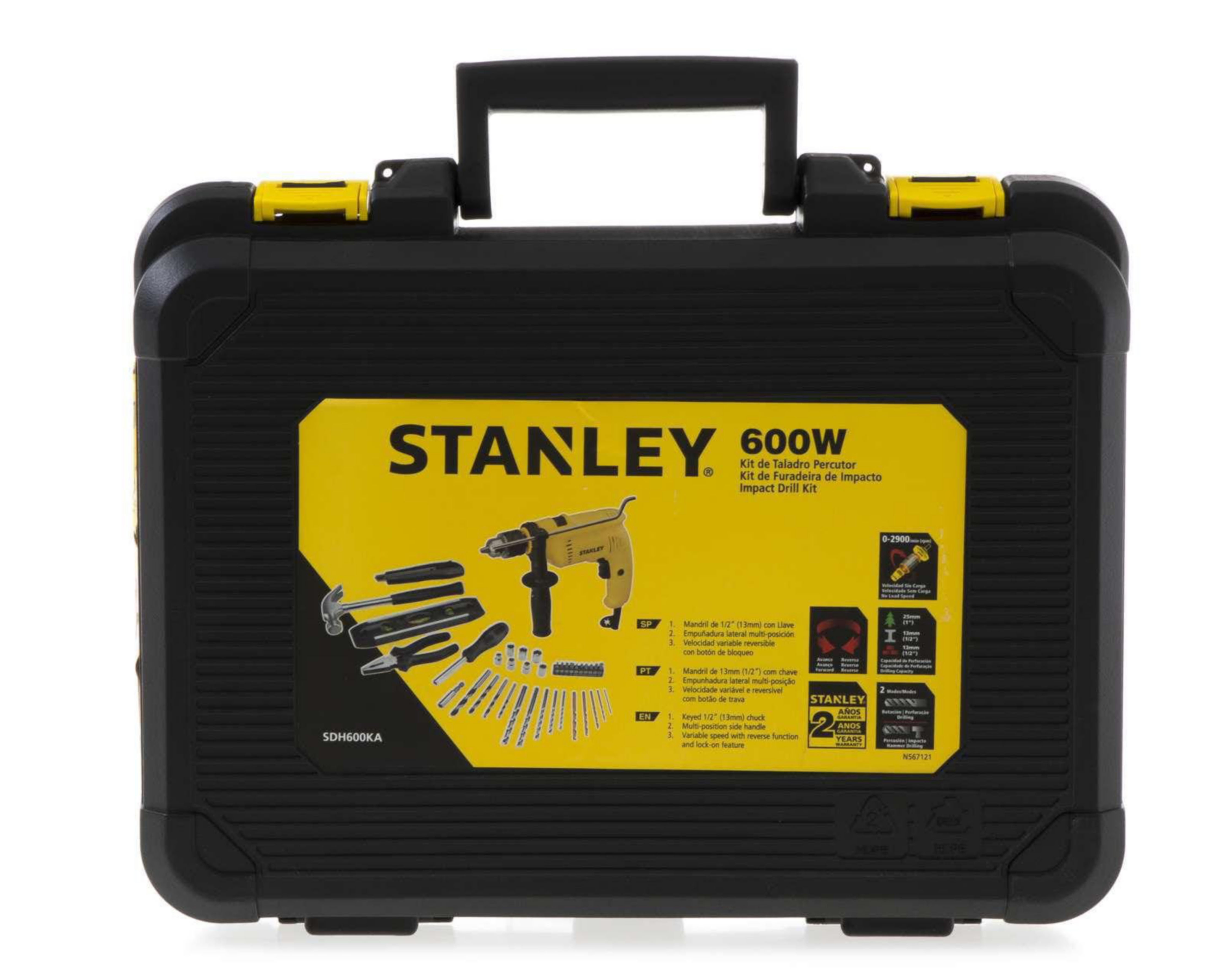 Foto 6 | Rotomartillo Alámbrico Stanley SDH600KA B3 600 W