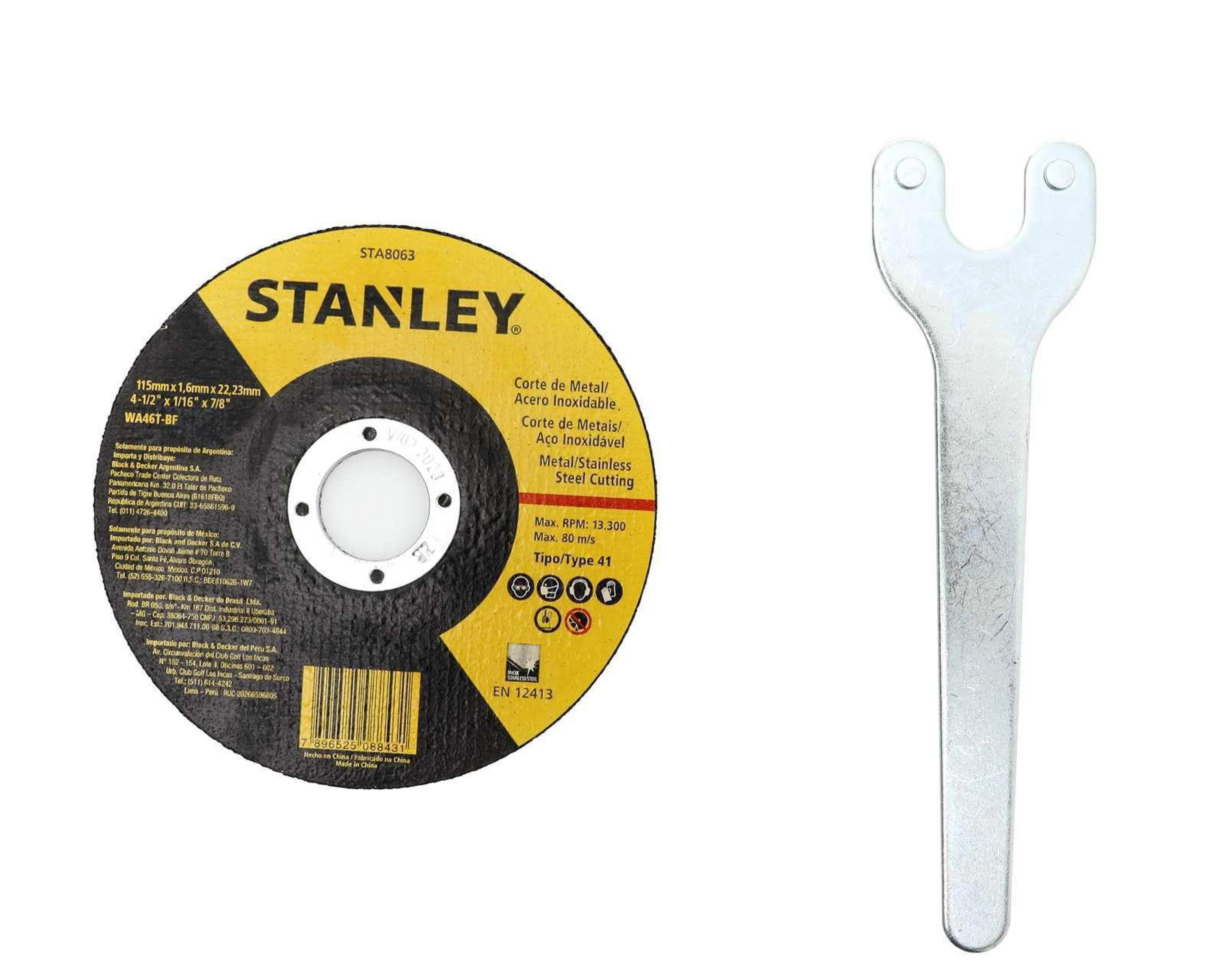 Foto 5 | Mini Esmeriladora Stanley SGS1045-B3 1050 W