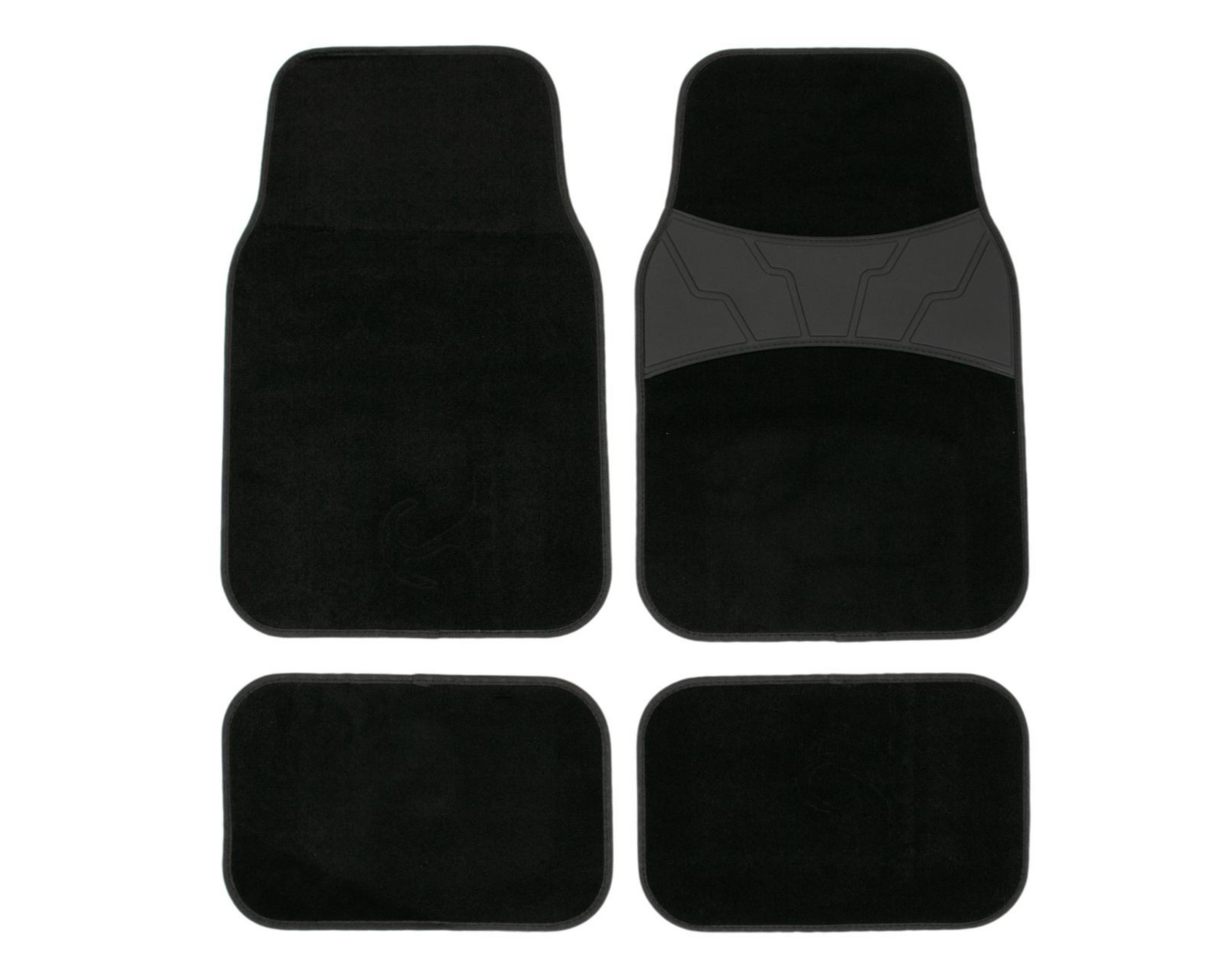 Tapetes para Auto Negros Starprix 4 Piezas $319