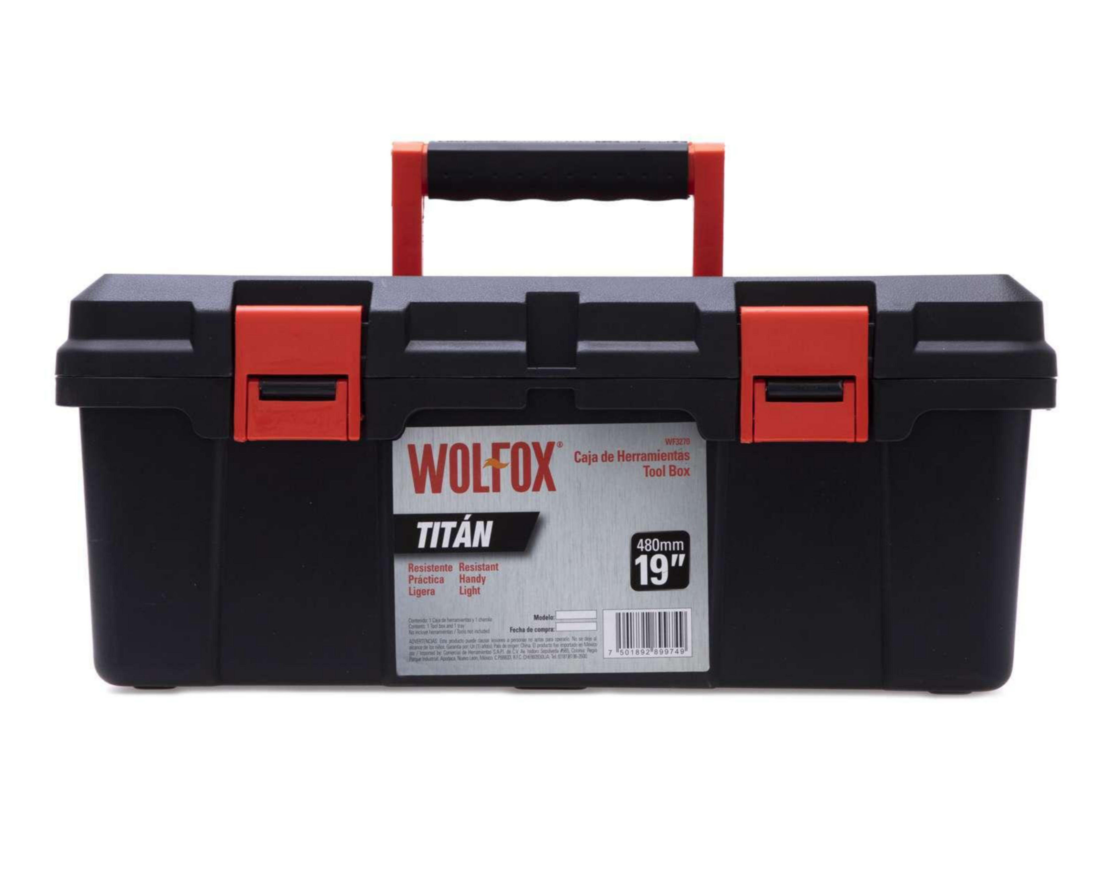 Caja para Herramientas Wolfox WF3270 Negro