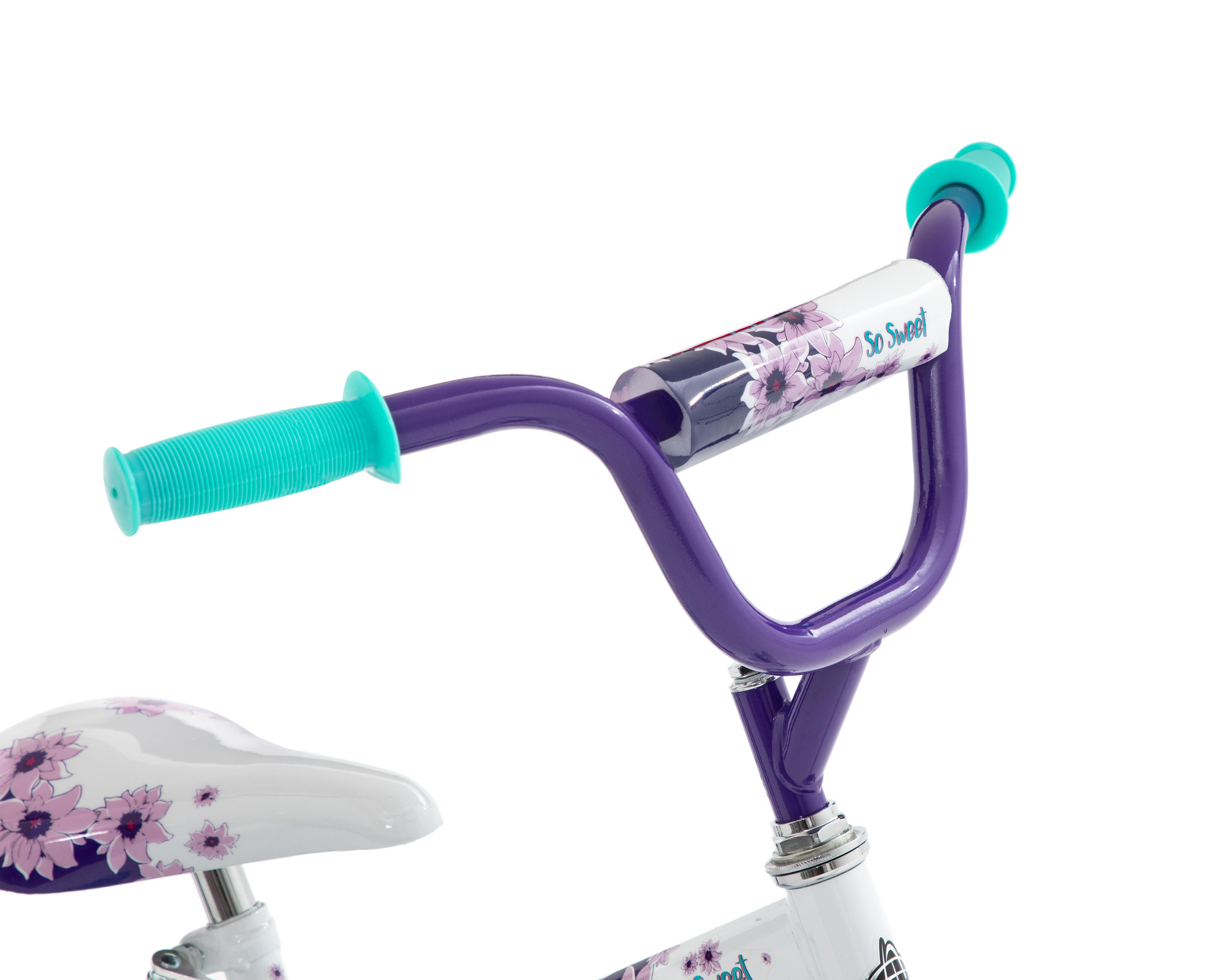 Foto 4 pulgar | Bicicleta Infantil Huffy 16" Blanca