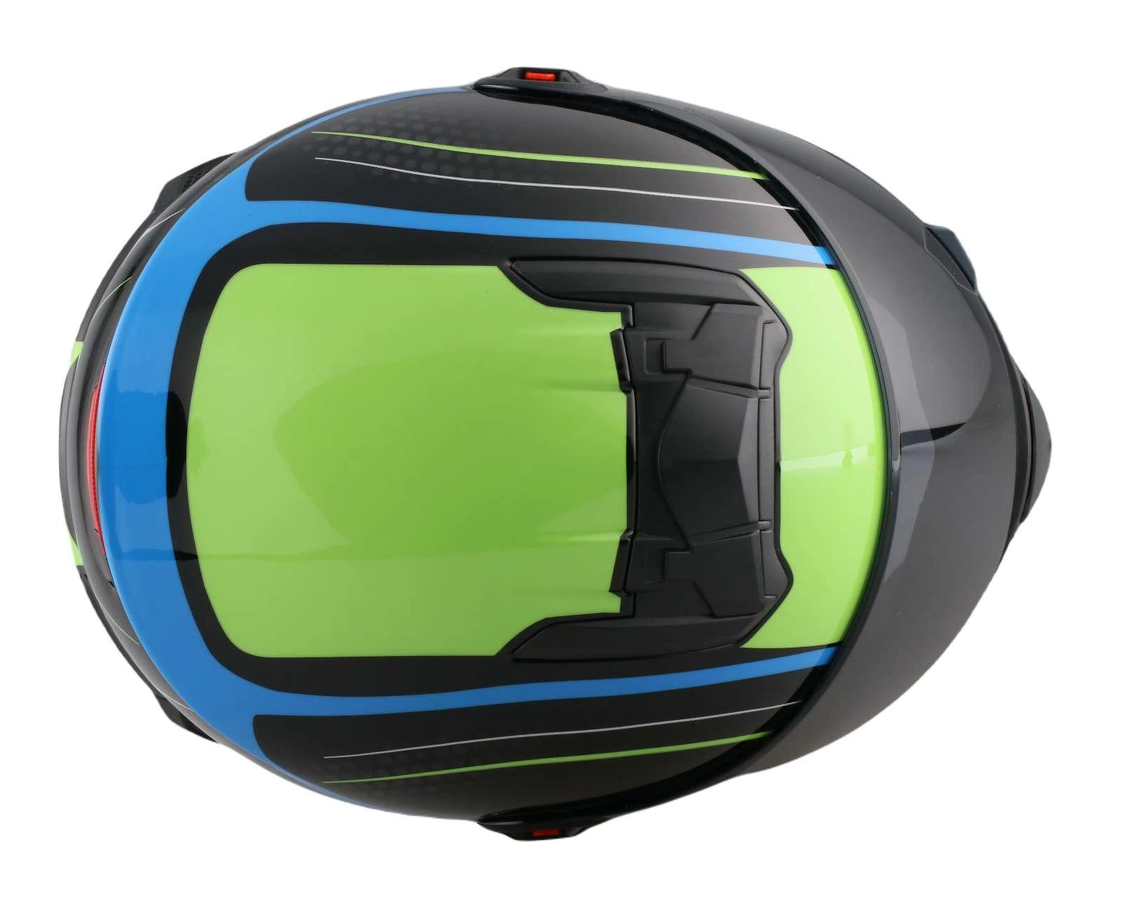 Foto 8 pulgar | Casco para Motociclista Brumm Mediano Azul