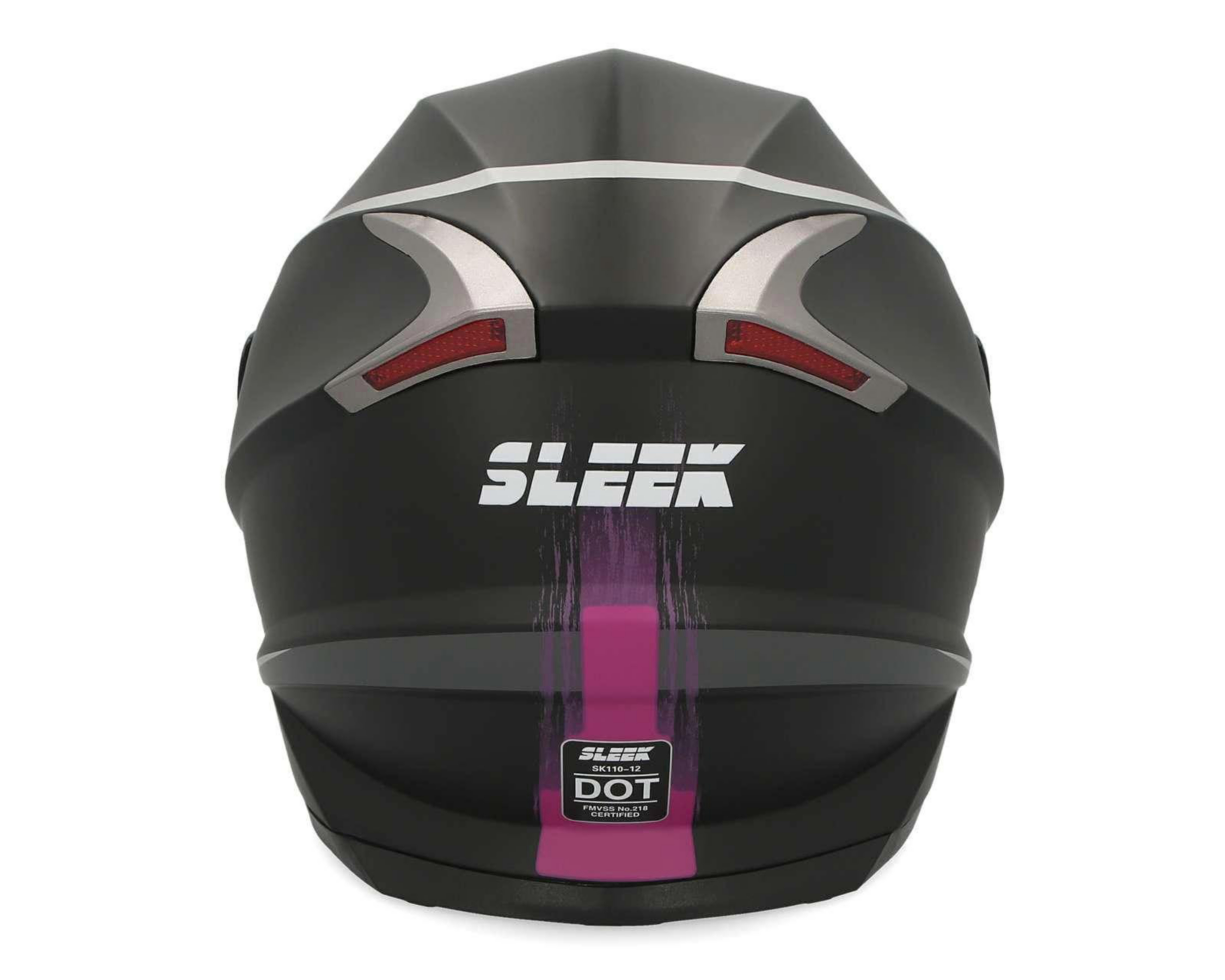 Foto 5 pulgar | Casco para Motociclista Sleek Mediano Rosa