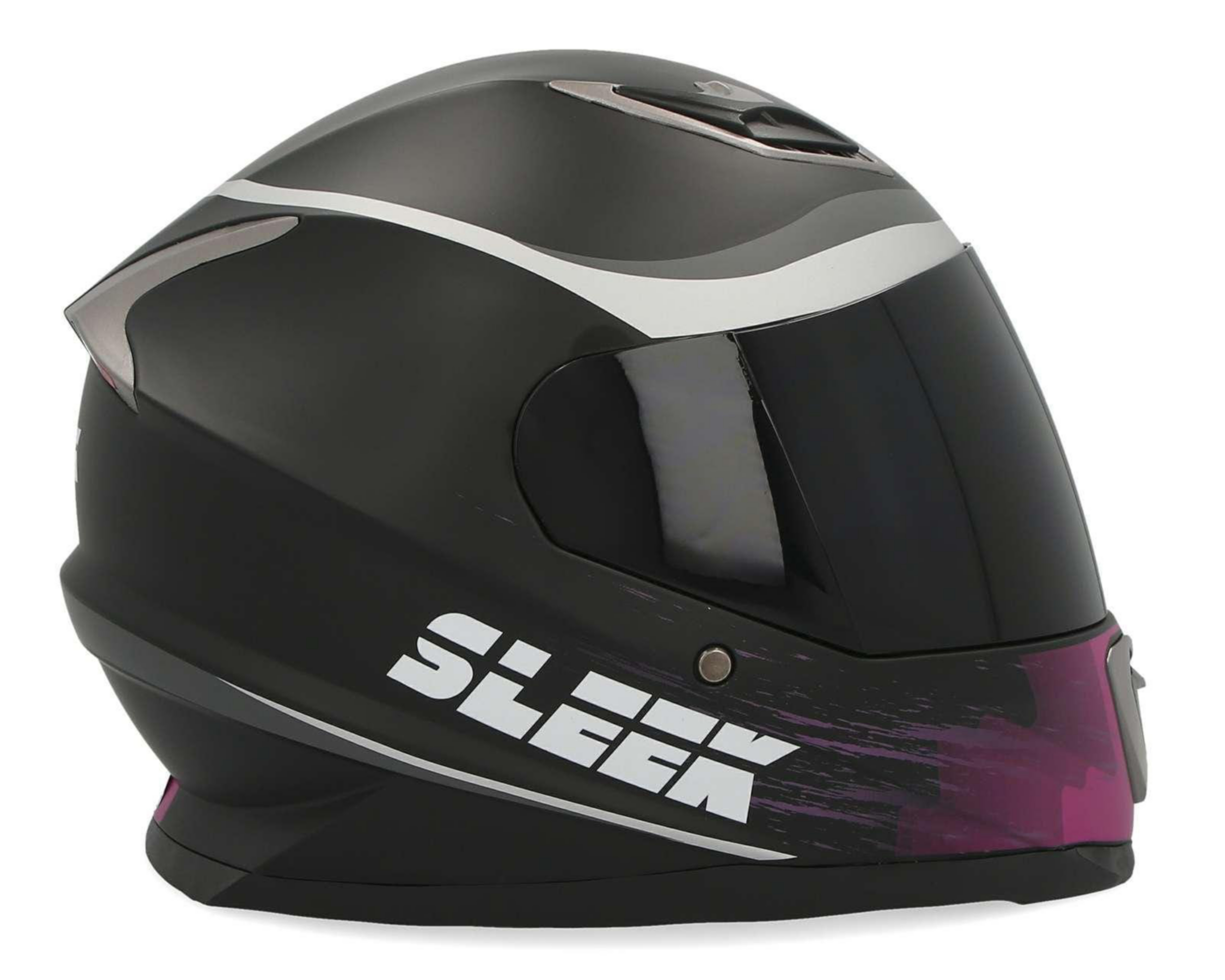 Foto 6 pulgar | Casco para Motociclista Sleek Mediano Rosa