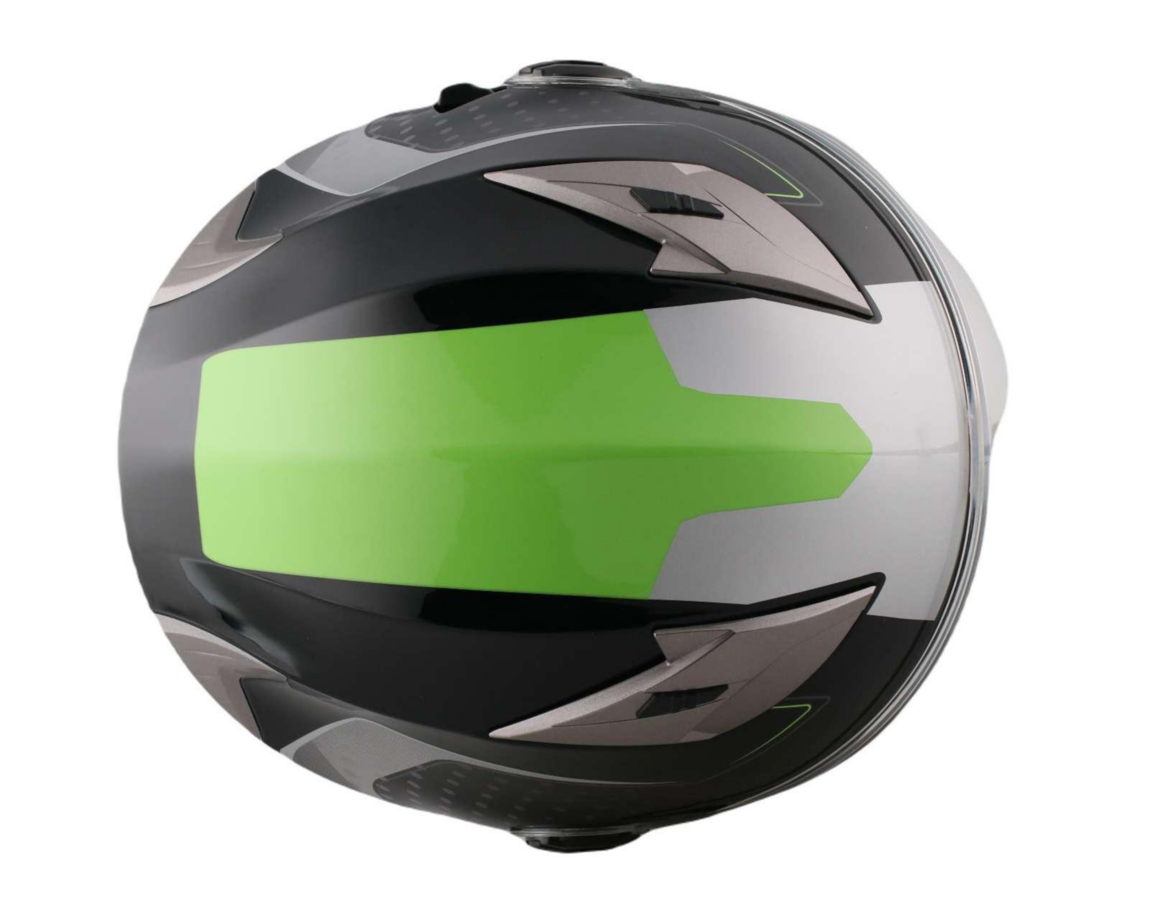 Foto 5 | Casco para Motociclista Sleek Grande Gris