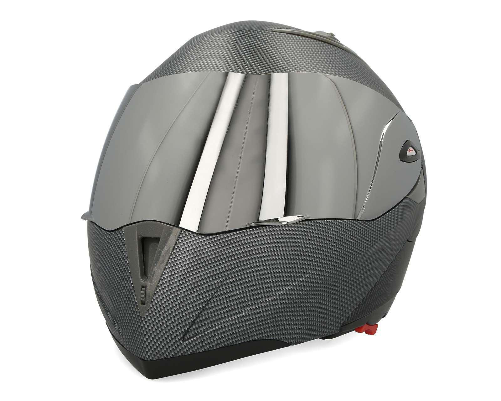 Casco para Motociclista Brumm Grande Negro