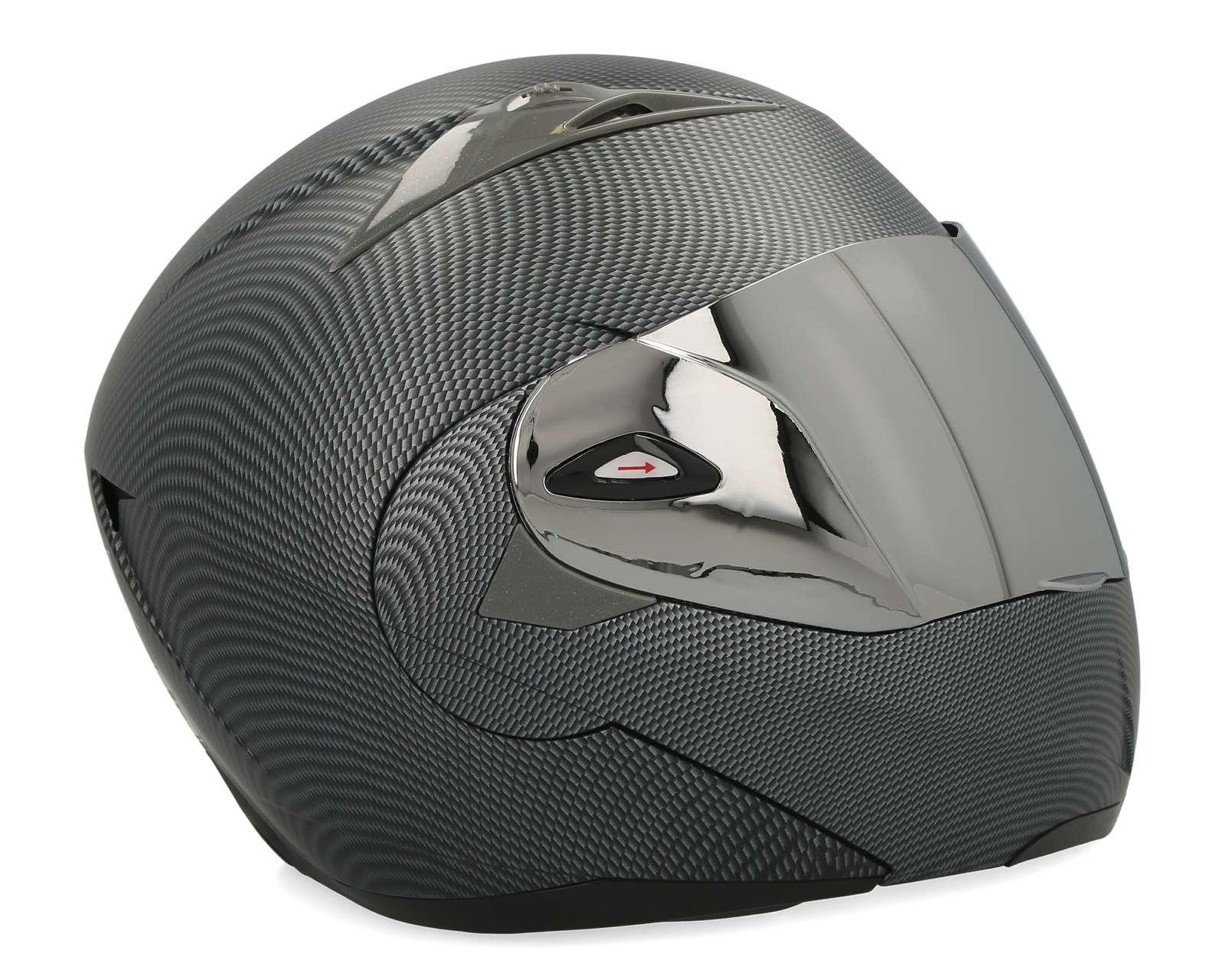 Foto 7 pulgar | Casco para Motociclista Brumm Grande Negro