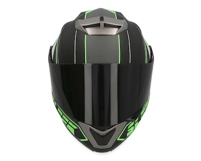 Foto 7 | Casco para Motociclista Sleek Extragrande Verde