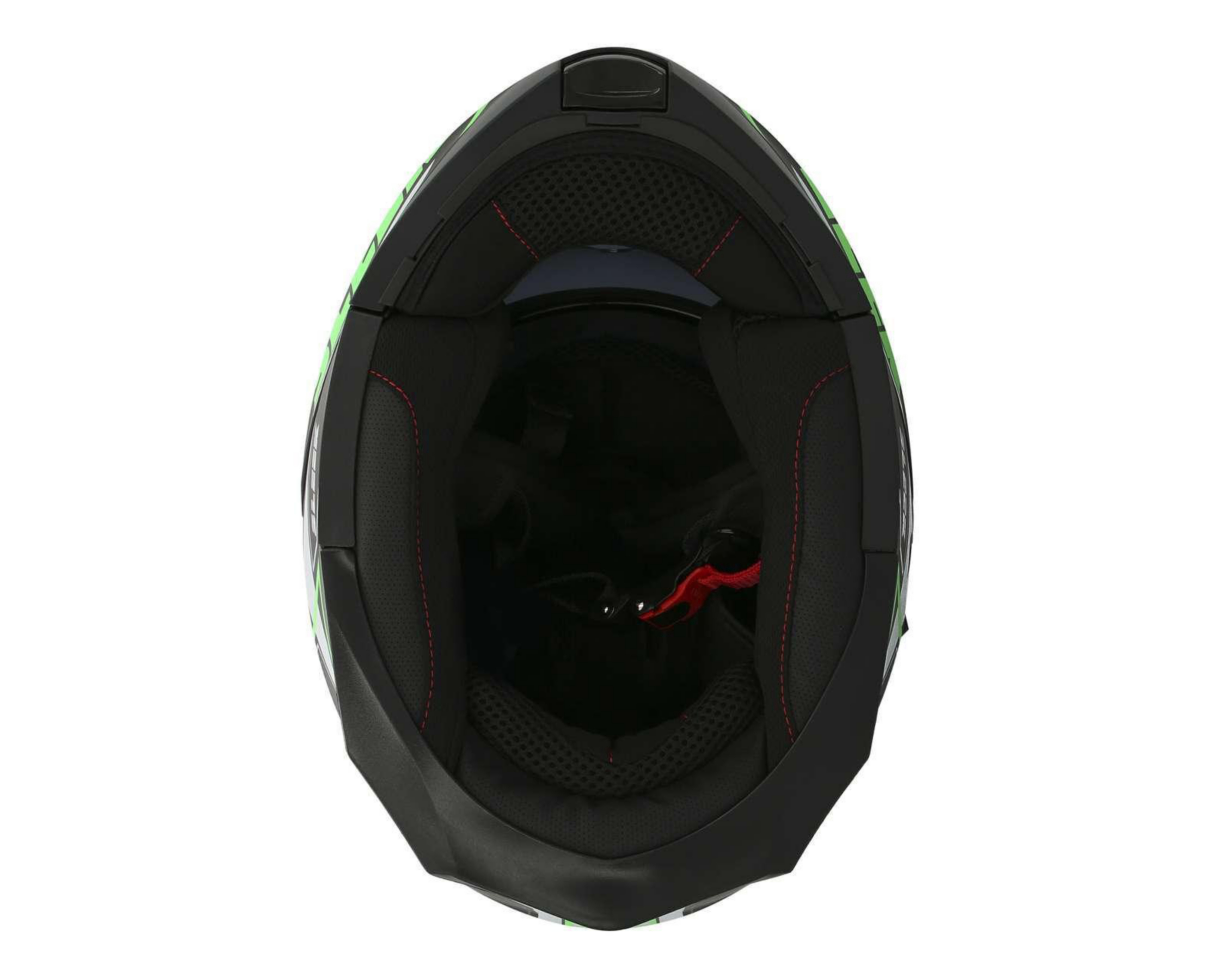 Foto 9 pulgar | Casco para Motociclista Sleek Extragrande Verde