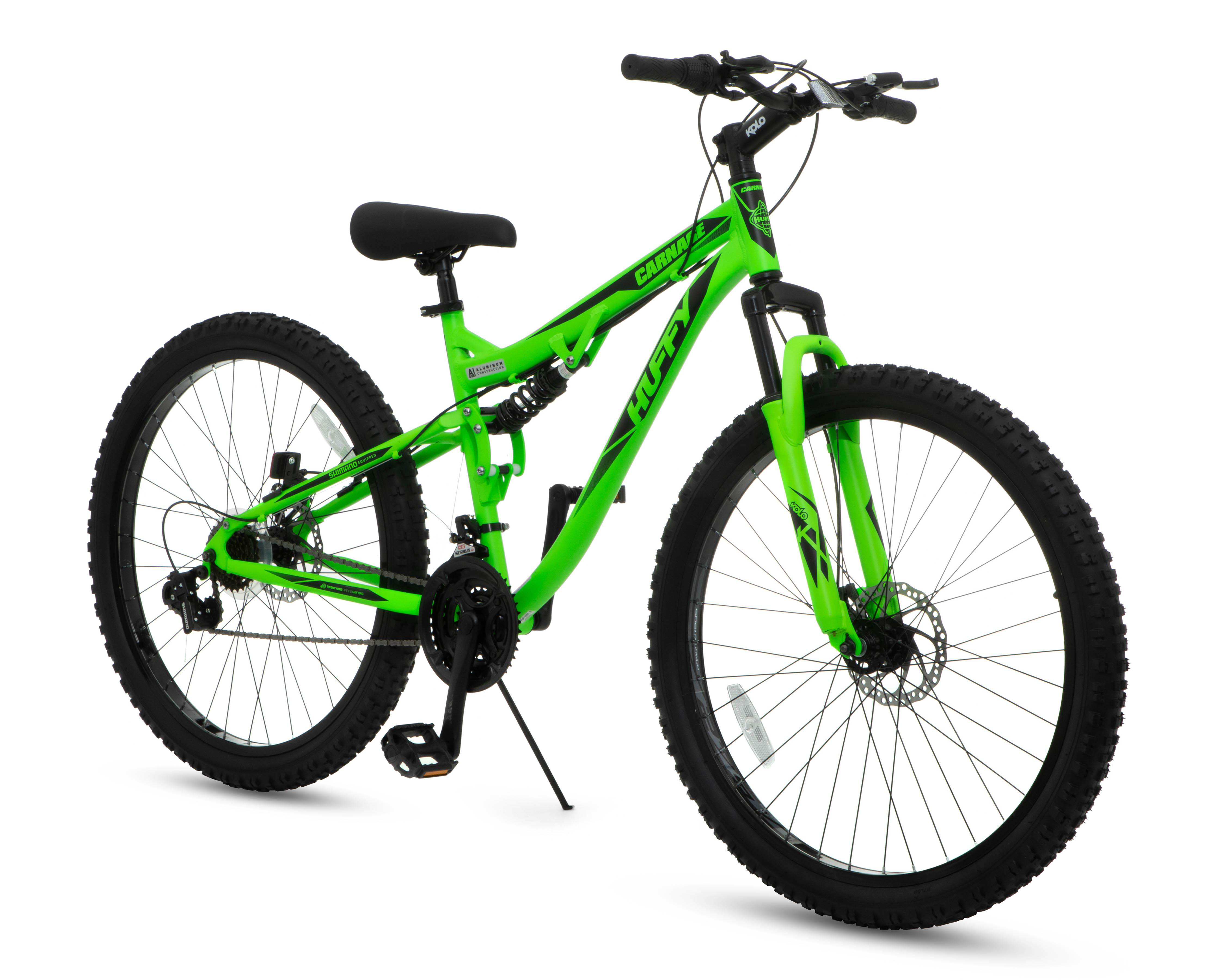 Foto 2 pulgar | Bicicleta de Montaña Huffy Carnage 27.5" Verde