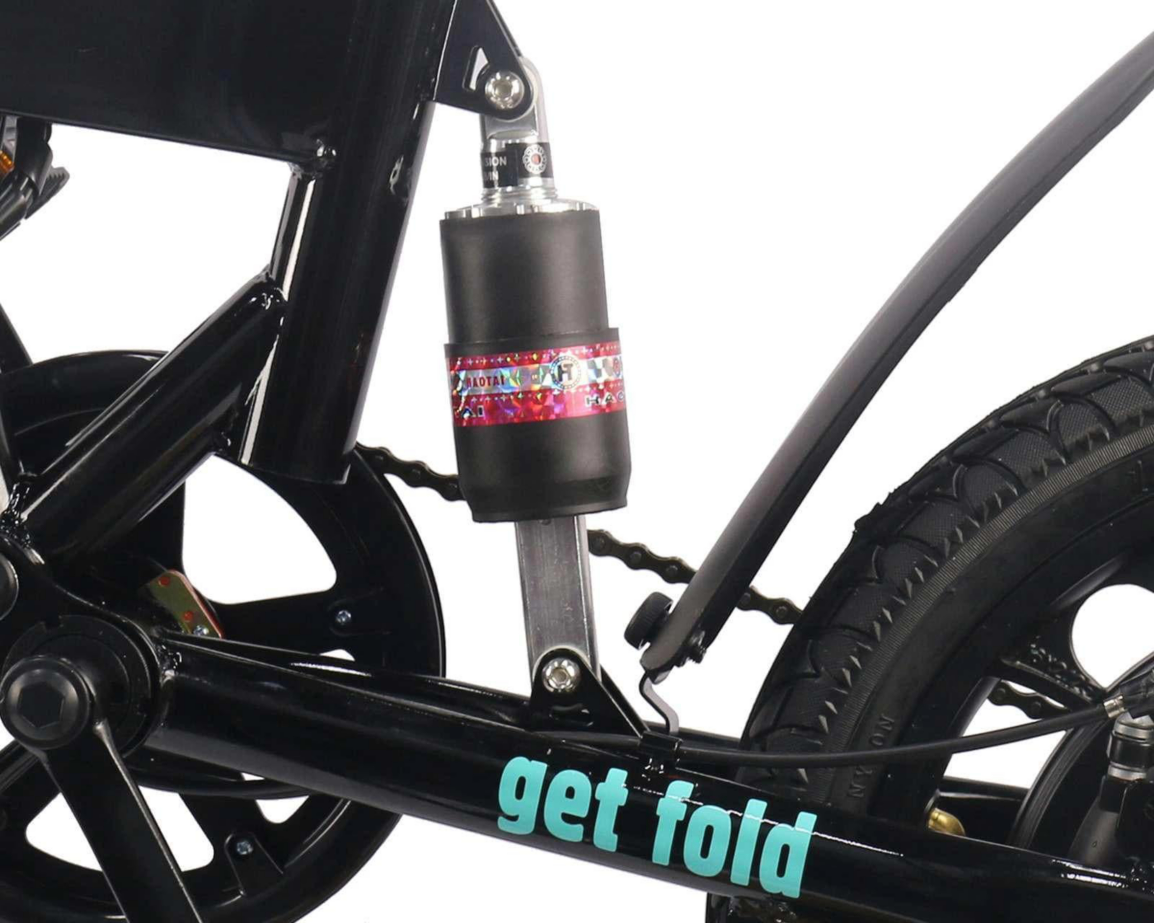 Foto 5 | Bicicleta Eléctrica Plegable Getgo Get Fold Negra