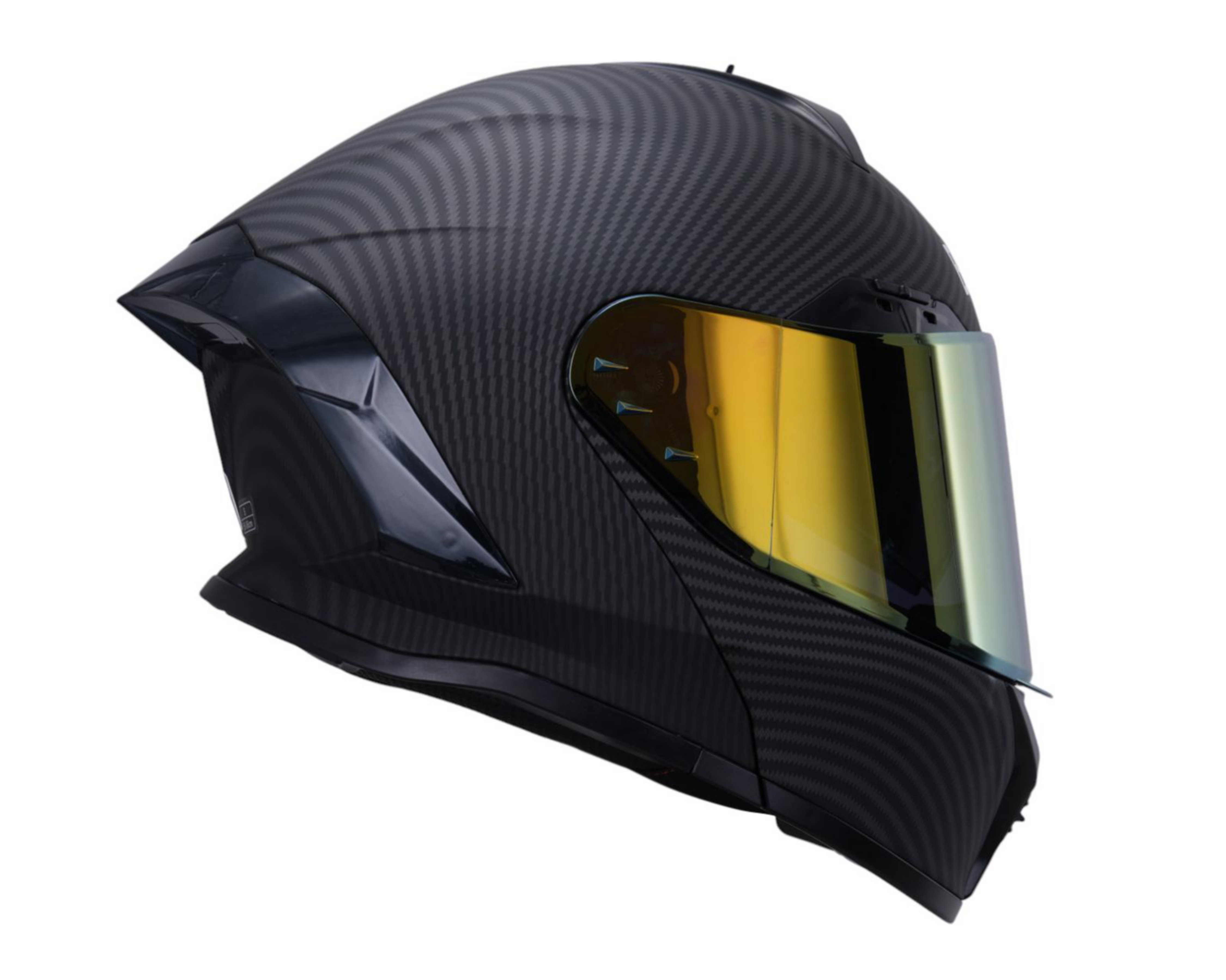 Foto 4 | Casco para Motociclista Brumm Mediano Negro Abatible