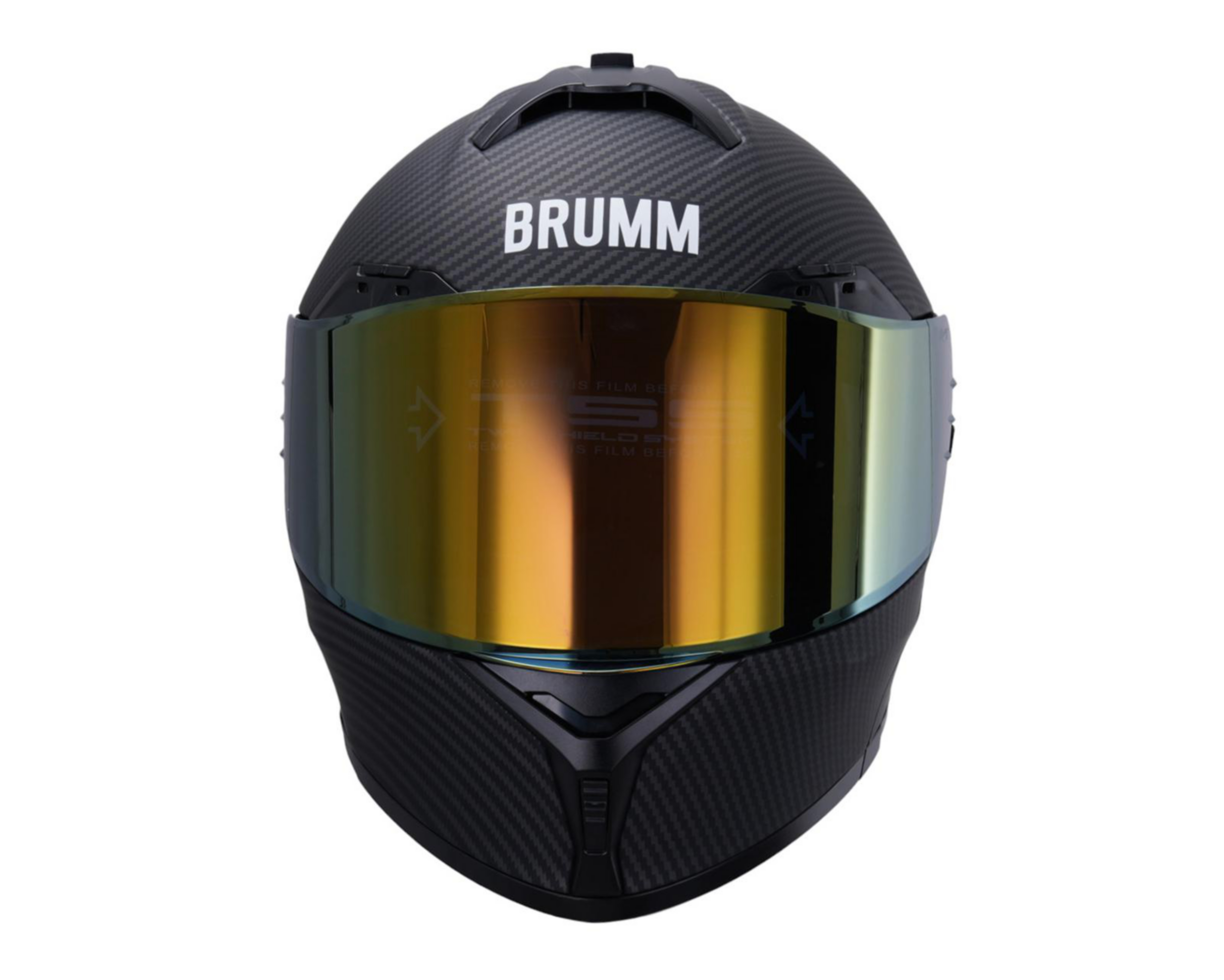 Foto 6 | Casco para Motociclista Brumm Grande Negro Abatible