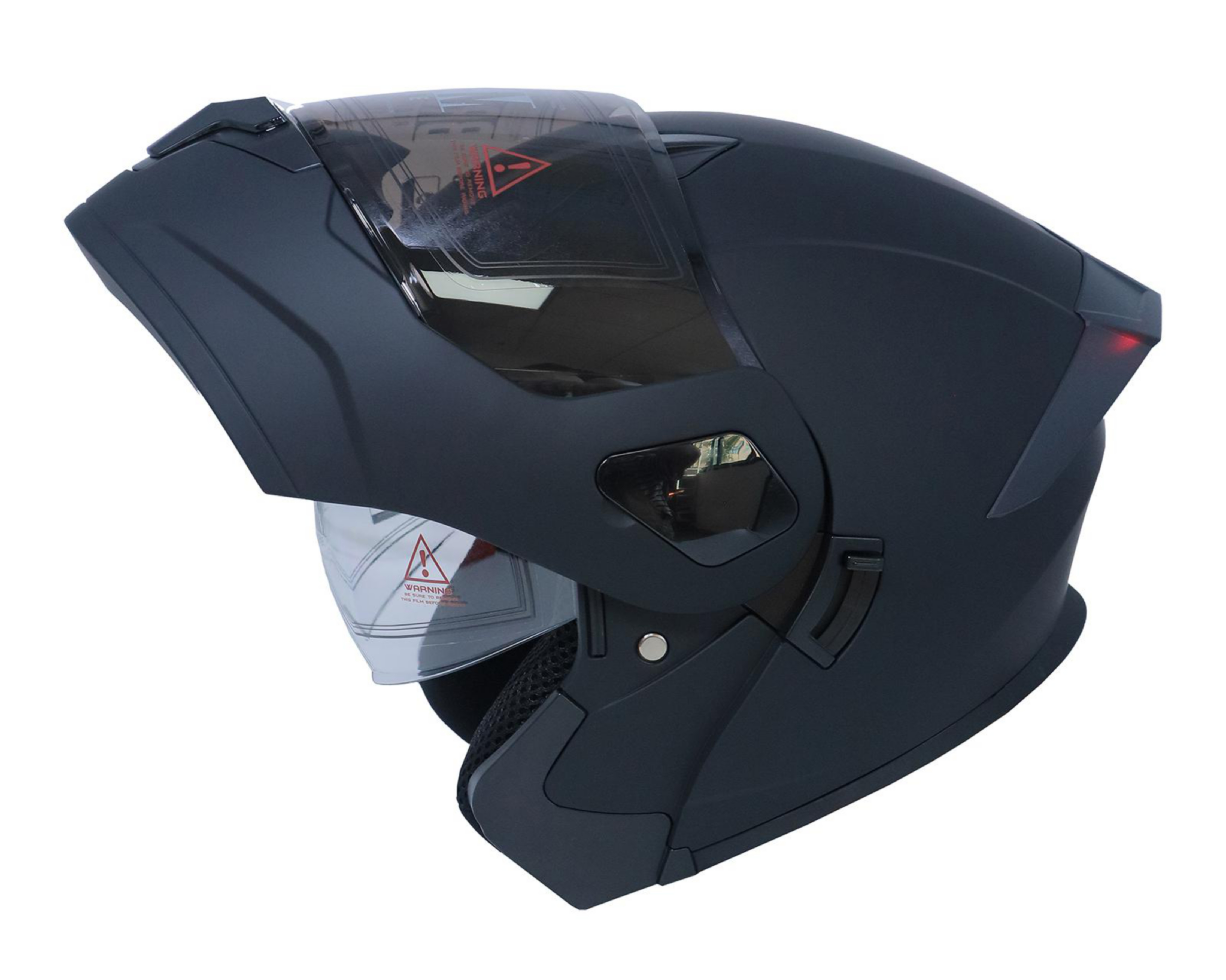 Casco para Motociclista Brumm Grande Azul Marino Abatible $1,399