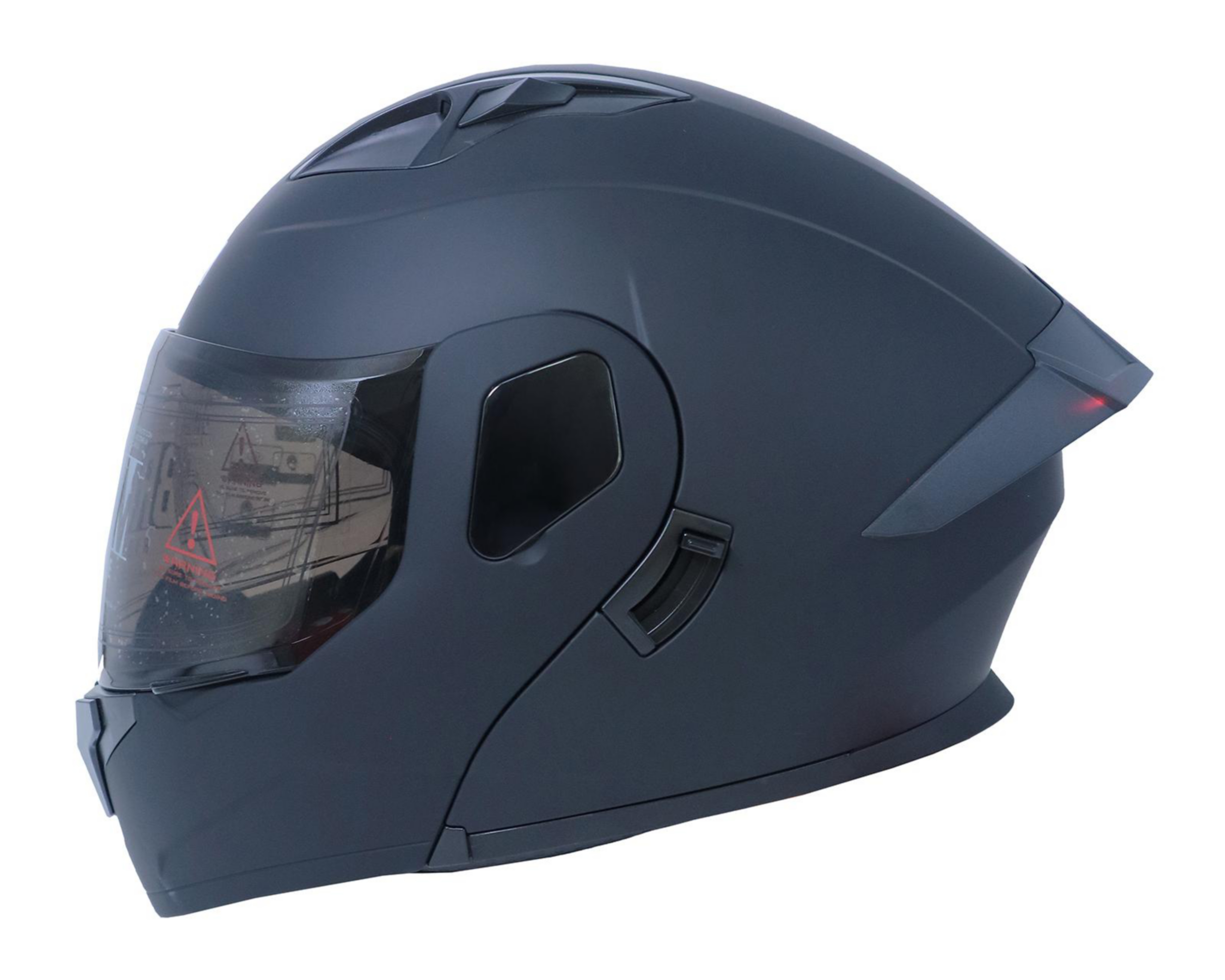 Foto 2 | Casco para Motociclista Brumm Grande Azul Marino Abatible