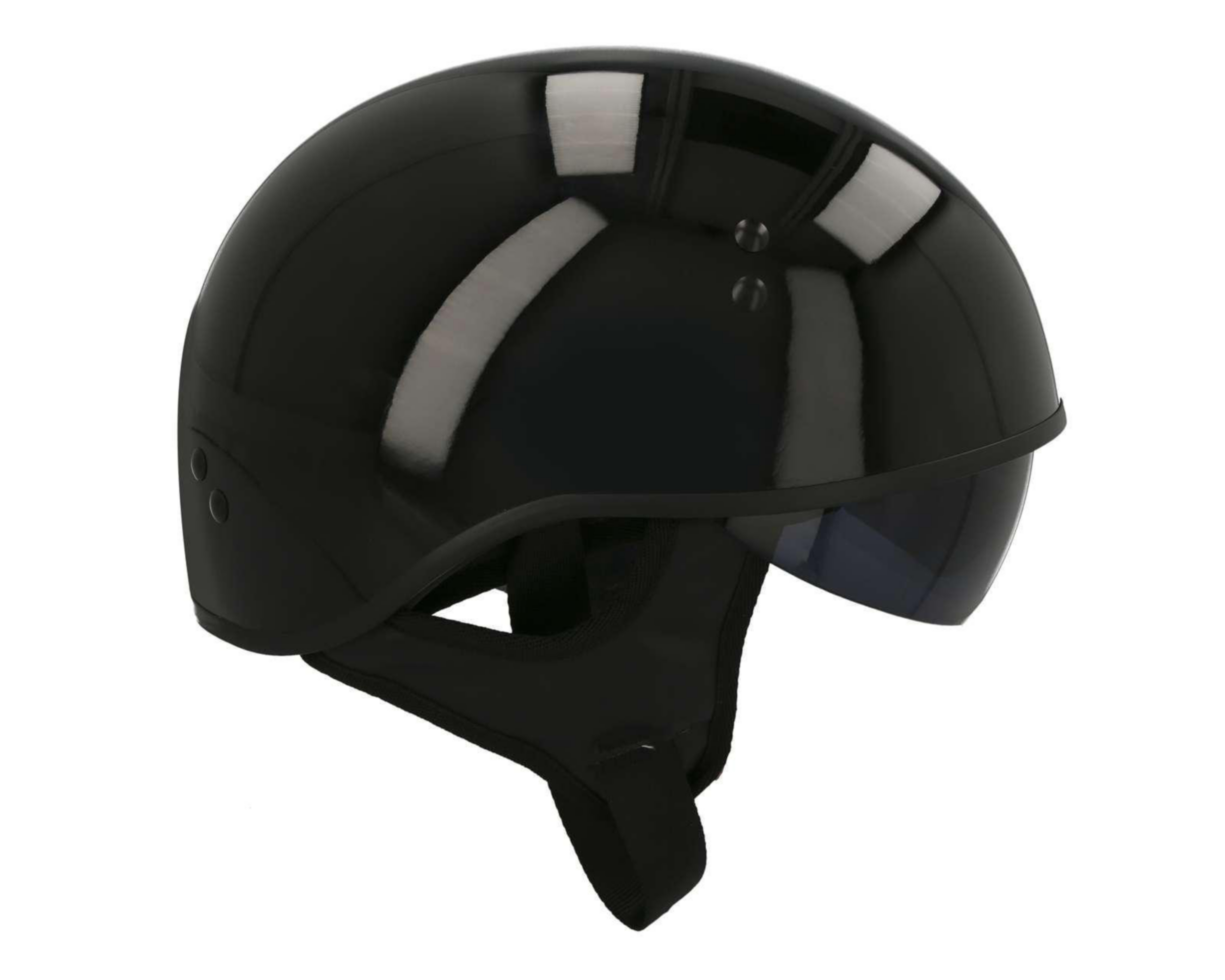 Foto 6 pulgar | Casco para Motociclista Torc Grande Negro