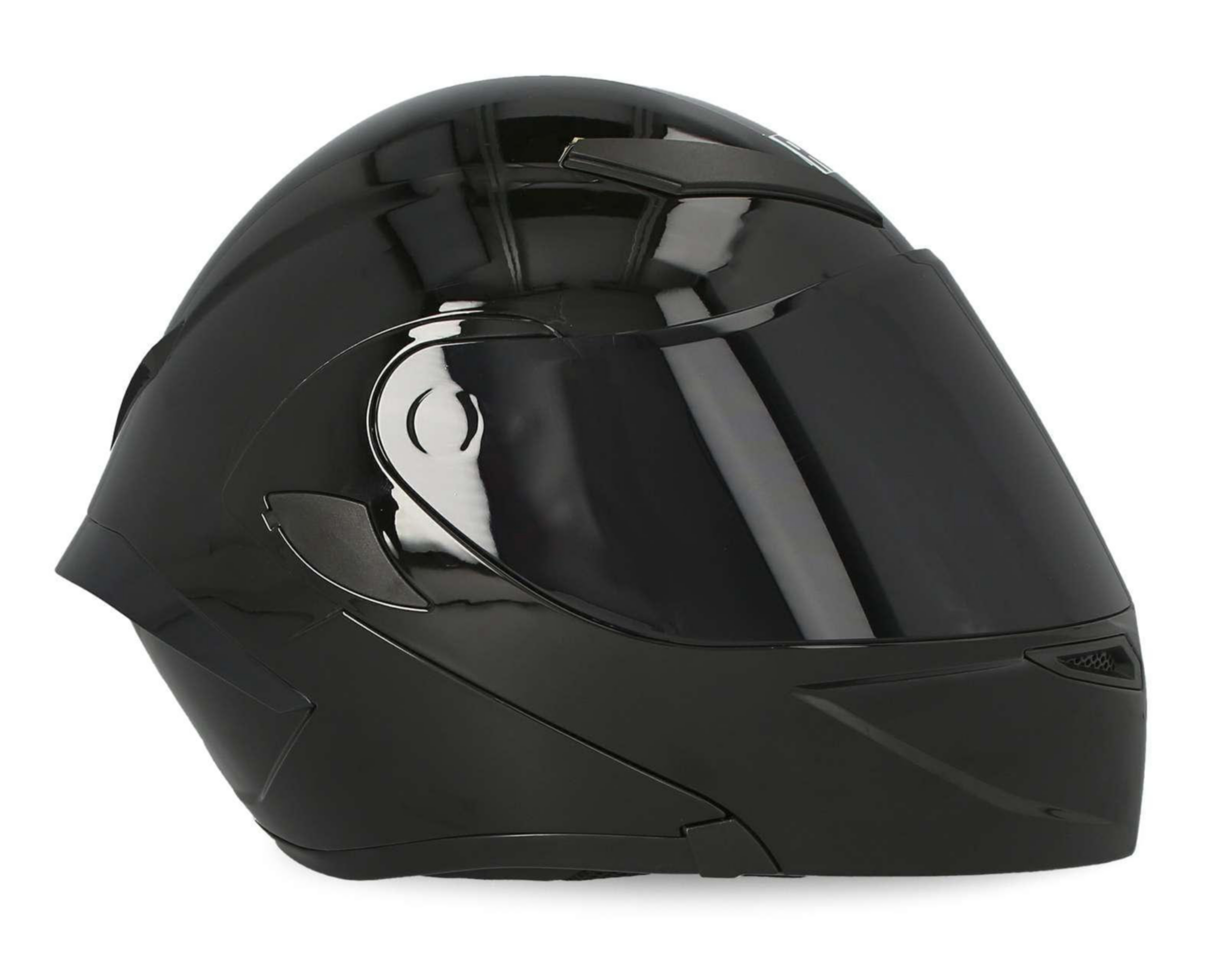 Foto 6 | Casco para Motociclista Brumm Mediano Negro