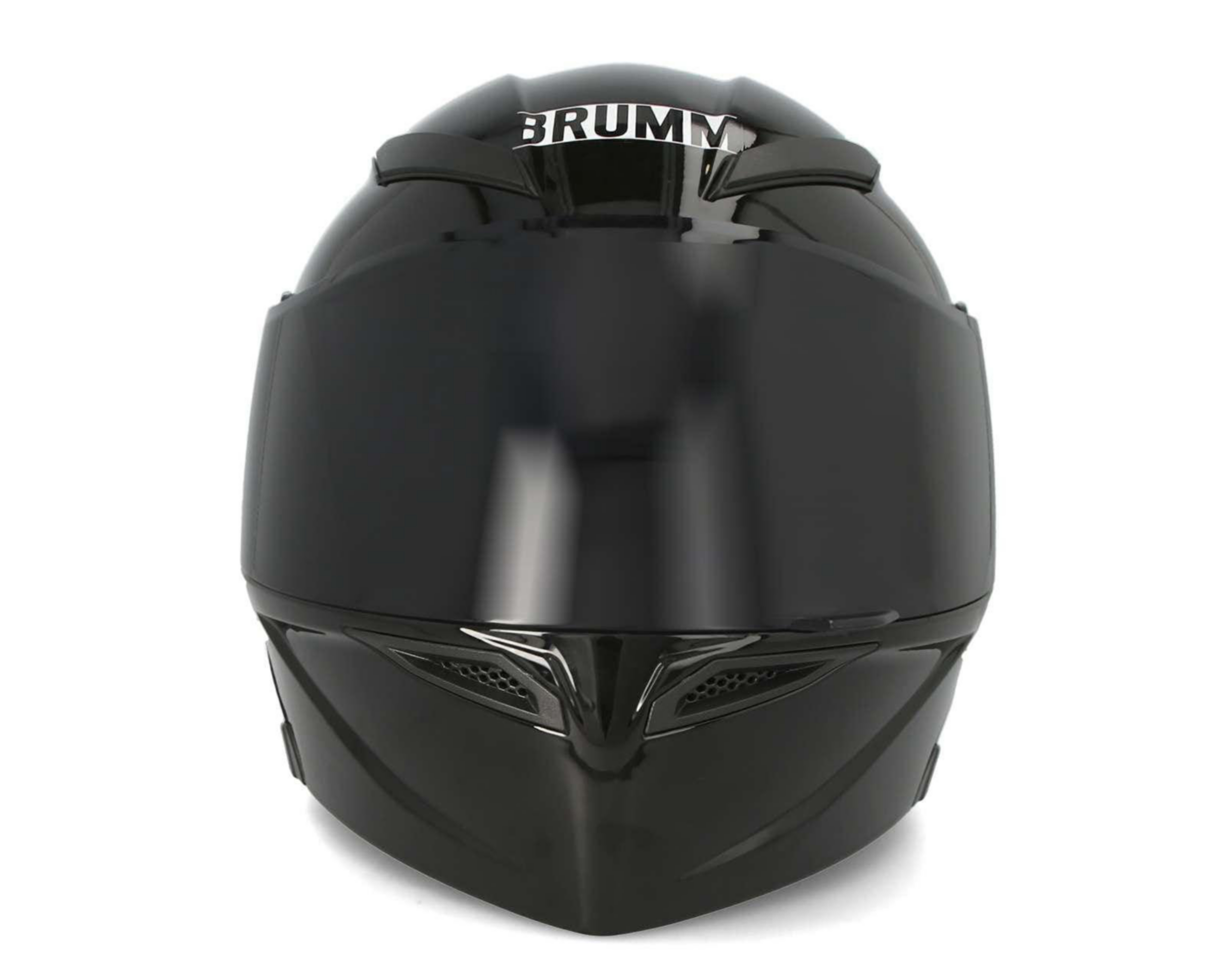 Foto 7 | Casco para Motociclista Brumm Mediano Negro