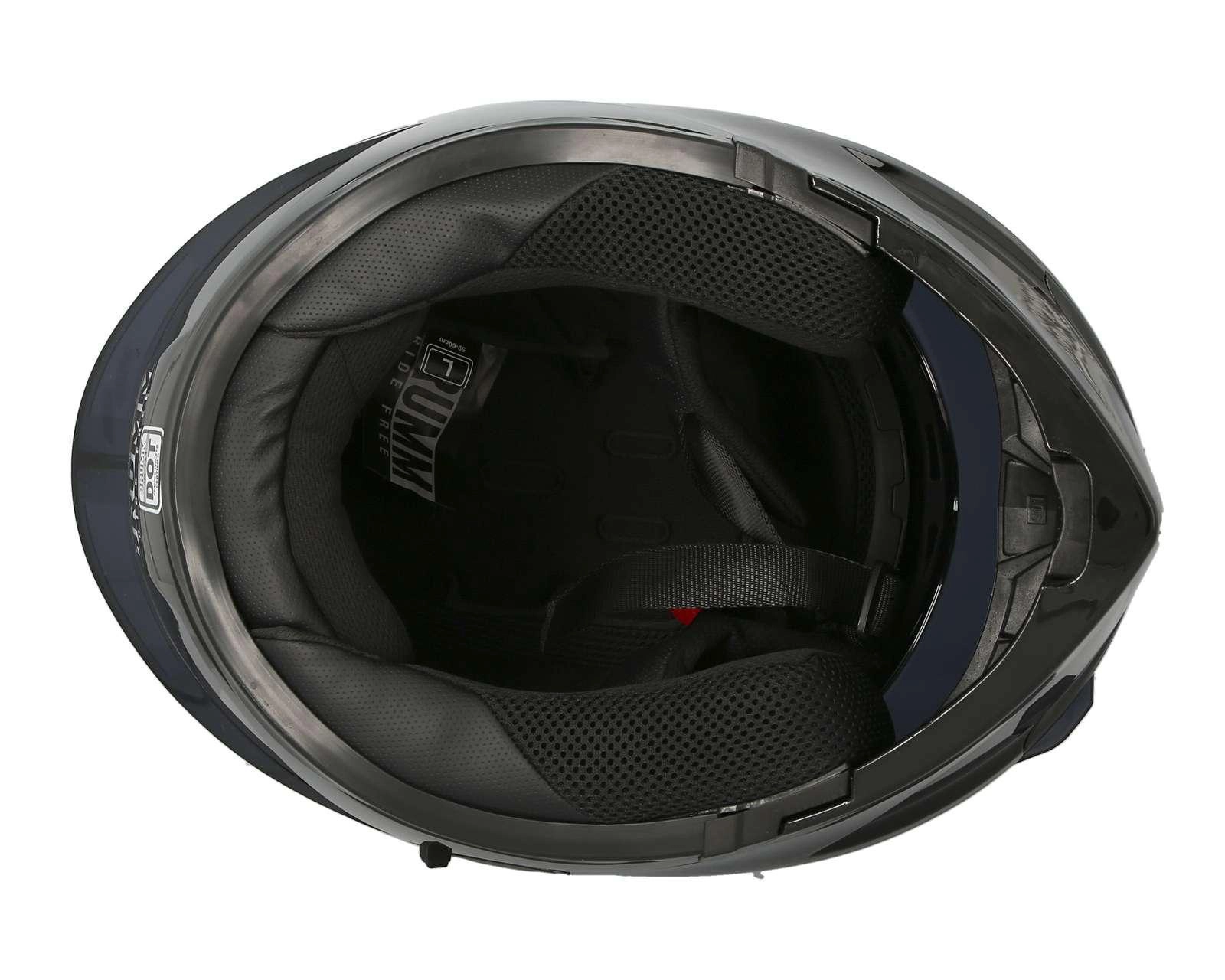 Foto 8 | Casco para Motociclista Brumm Grande Negro