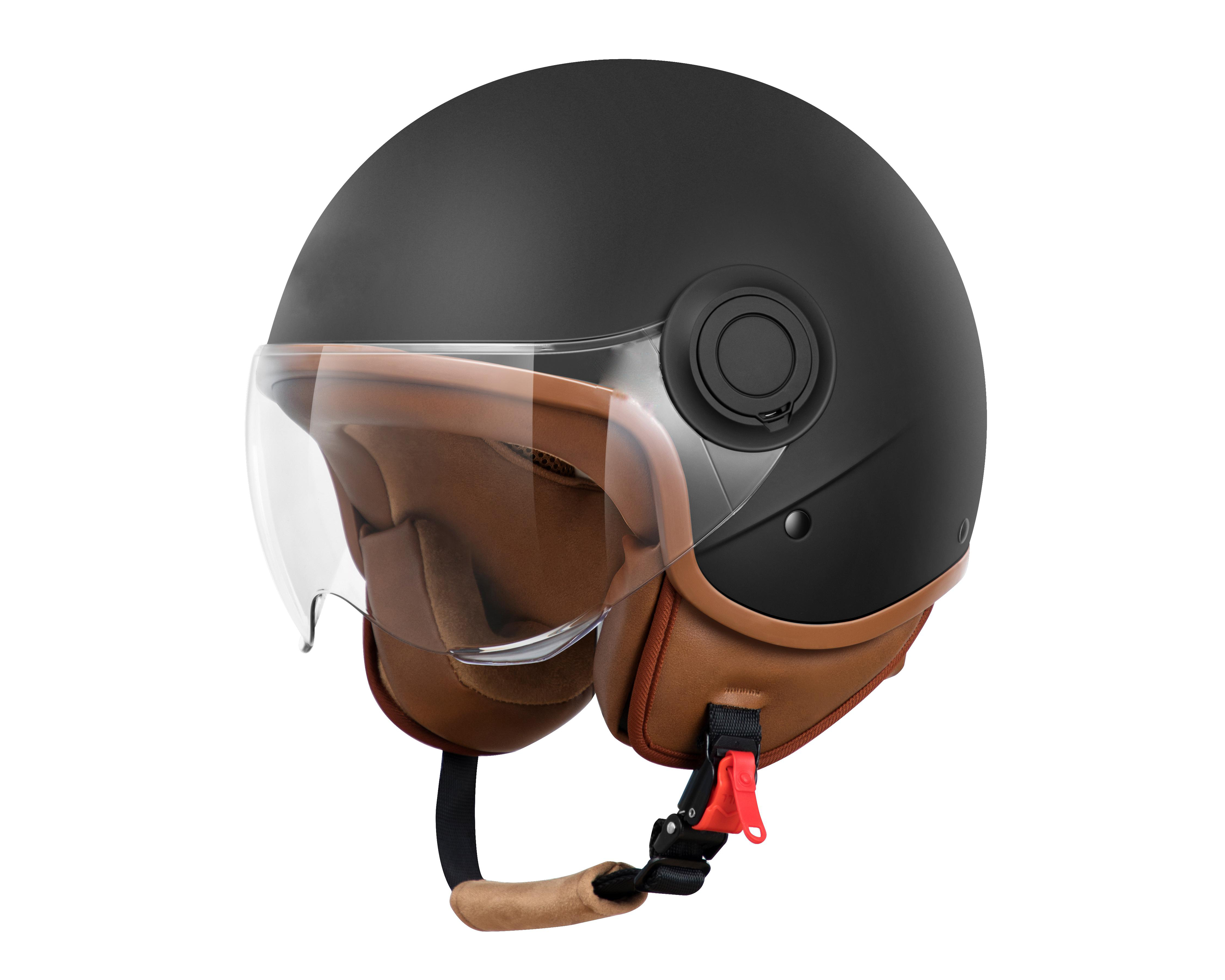 Casco para Motociclista Brumm Grande Negro $999