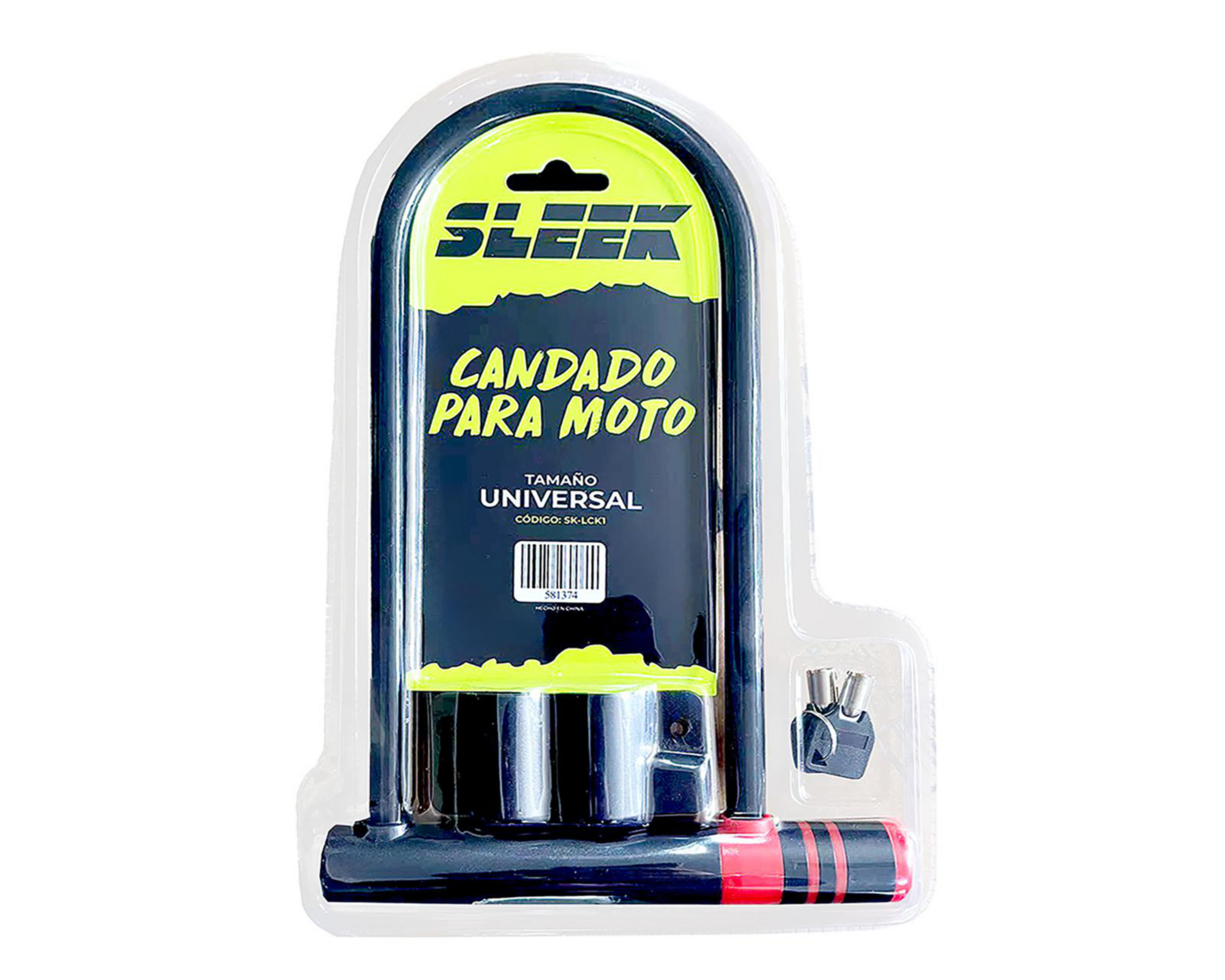 Foto 2 pulgar | Candado para Motocicleta Sleek
