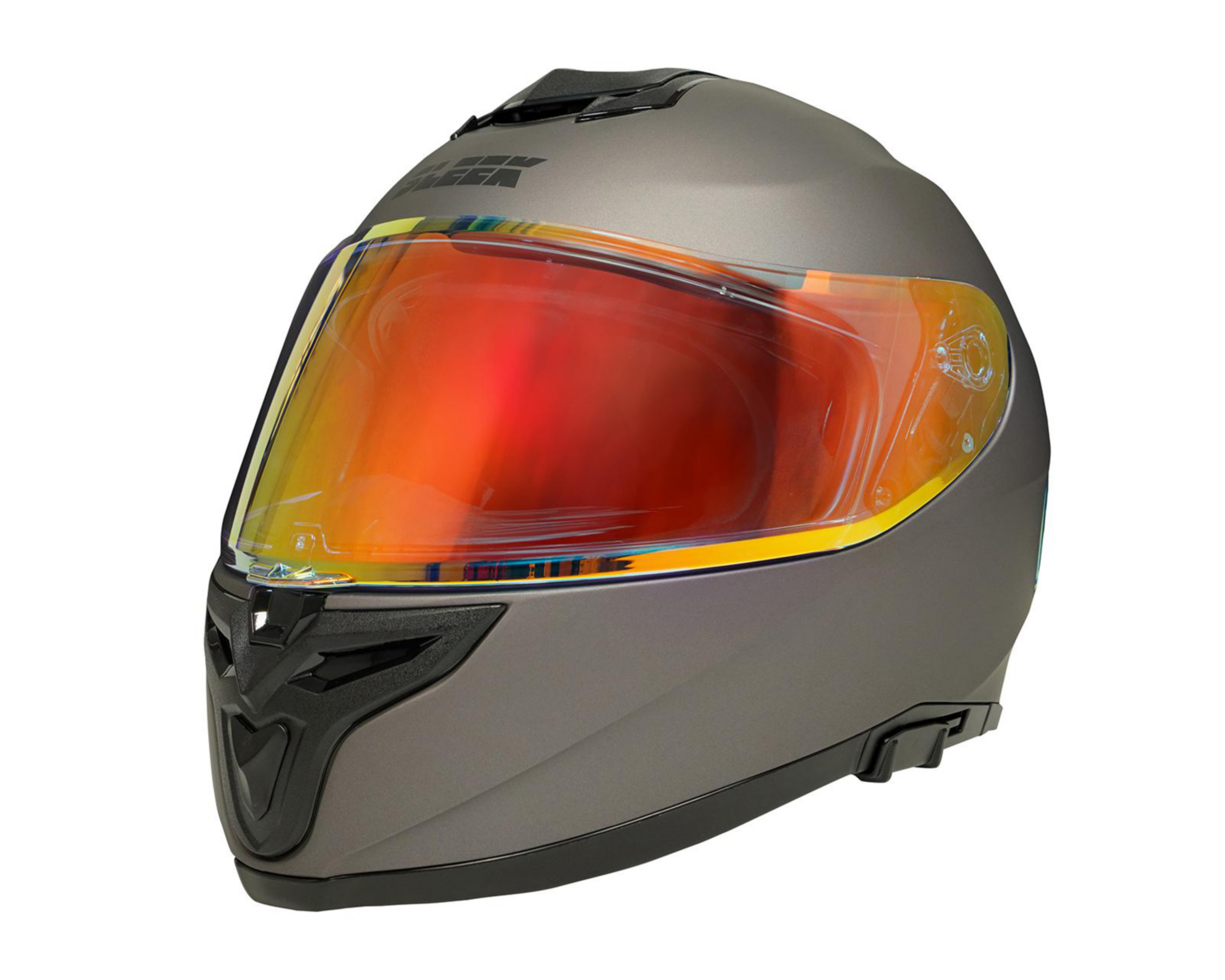 Casco para Motociclista Sleek Grande Negro con Doble Visor $1,499
