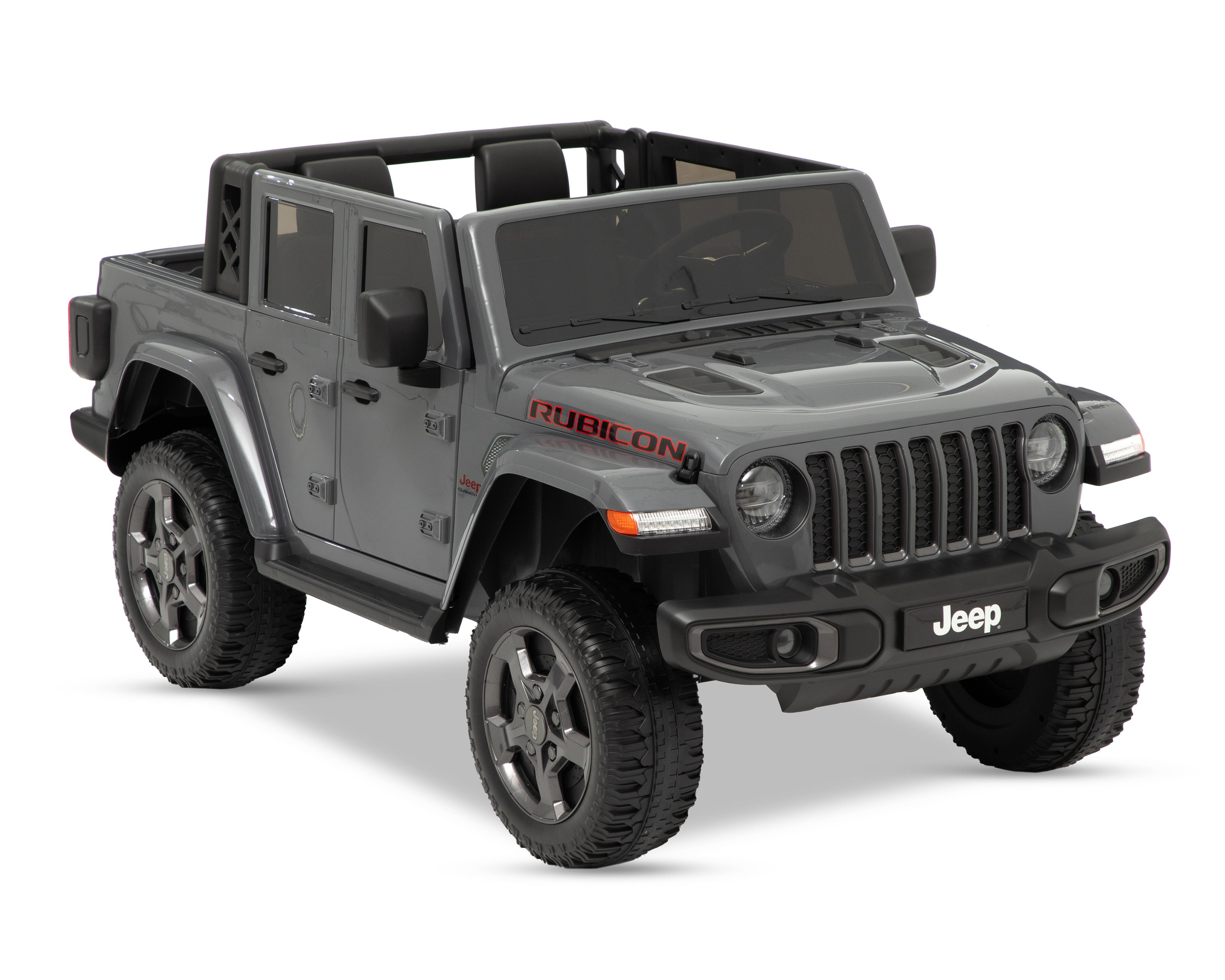 Montable Eléctrico Ironmax Jeep Gladiator Rubicon Gris