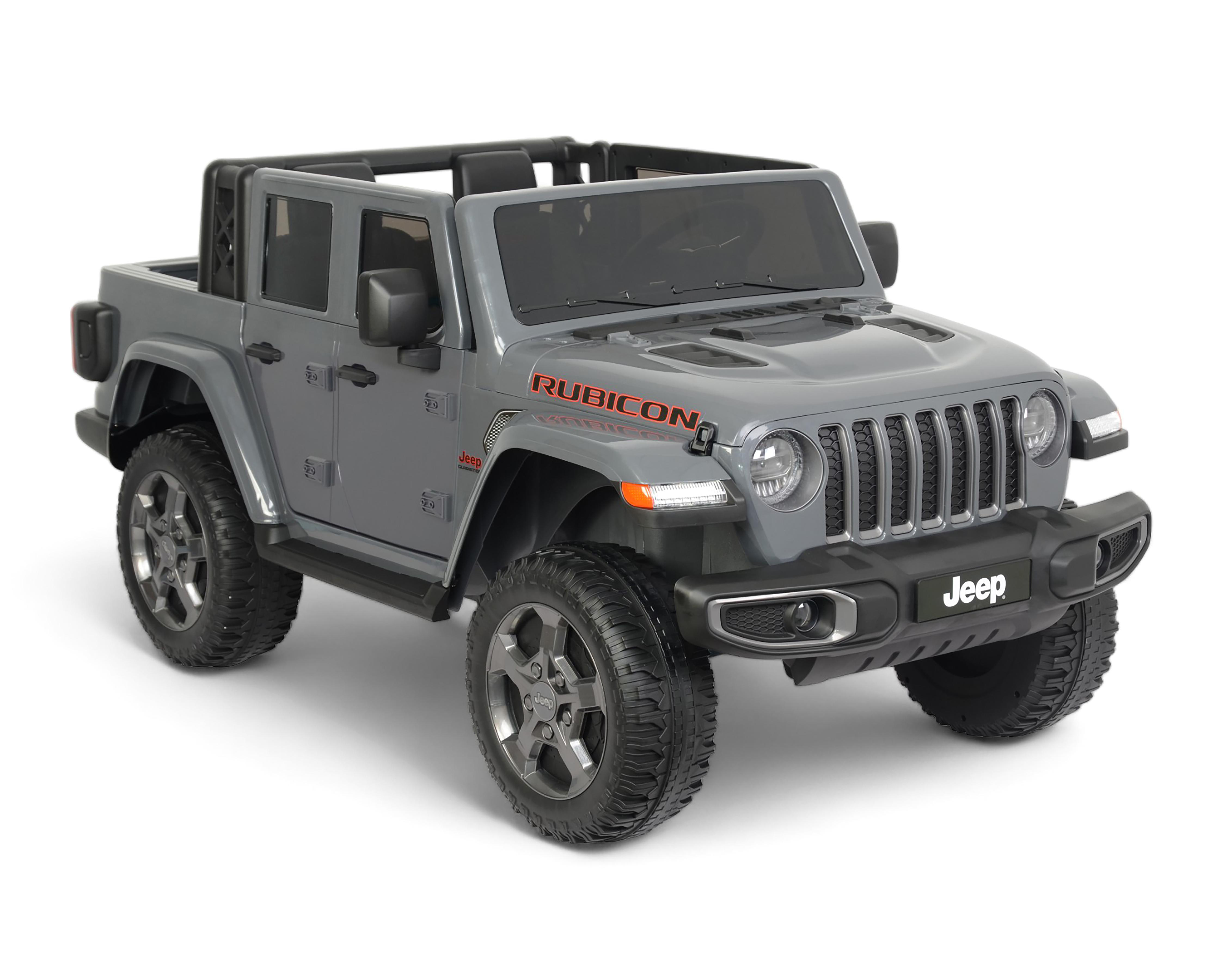 Foto 4 pulgar | Montable Eléctrico Funzone Jeep Gladiator Rubicon Gris